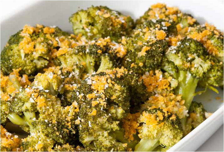 Broccoli gratinati con il pecorino