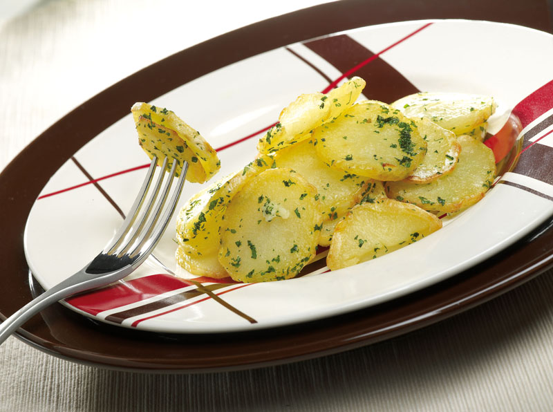 Bratkartoffeln auf französische Art (Sarladaises)