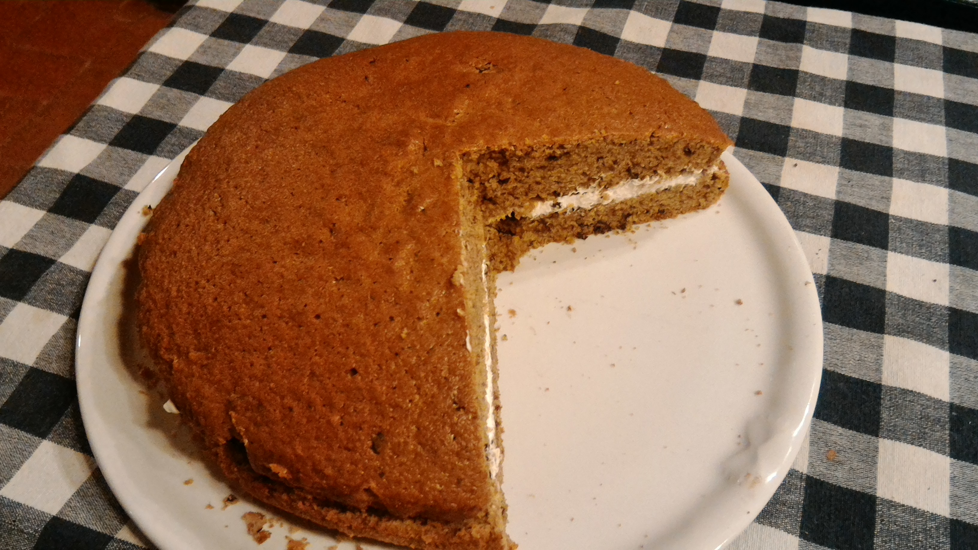 Torta veloce al caffé