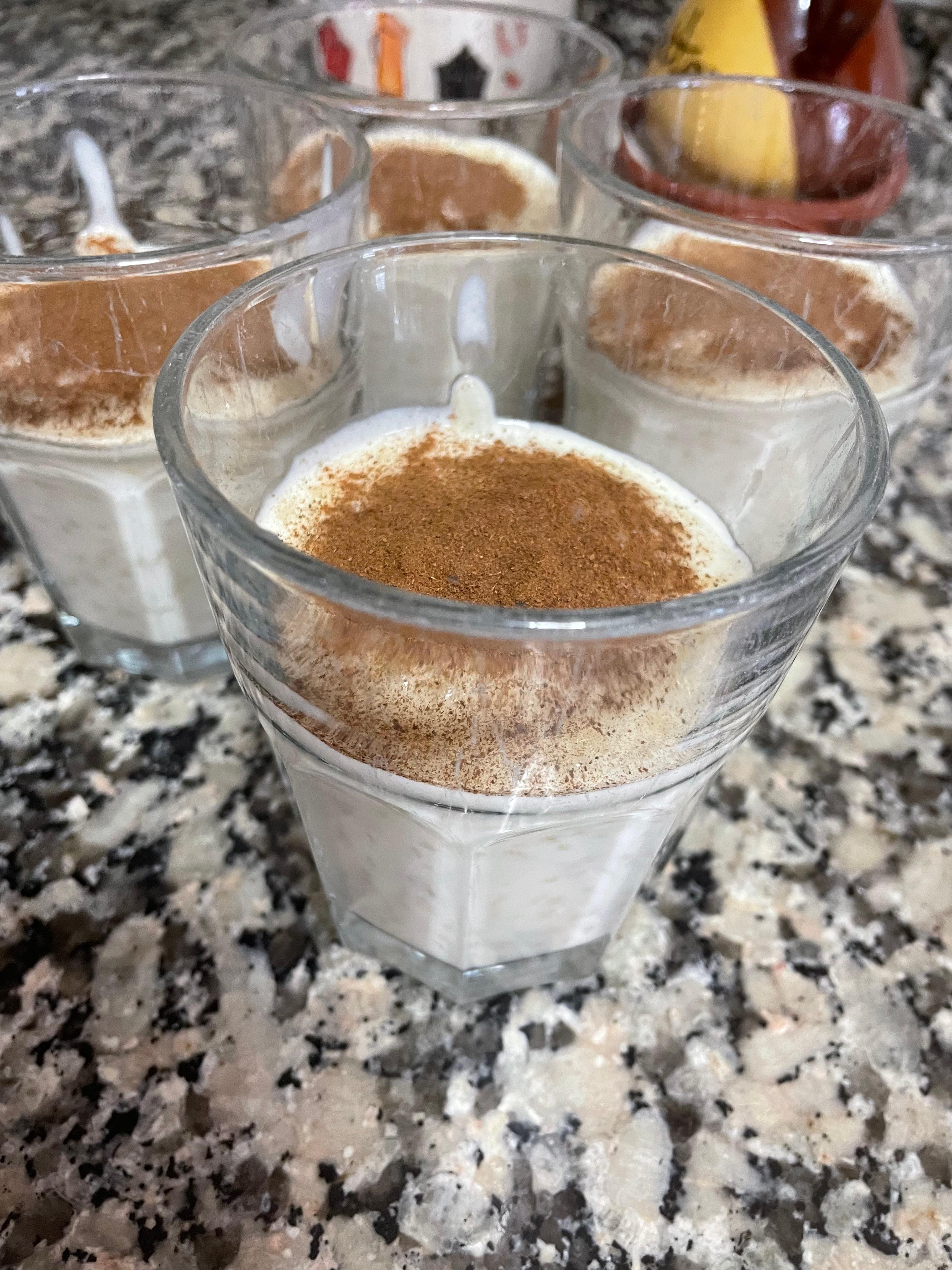 Arroz con leche meloso