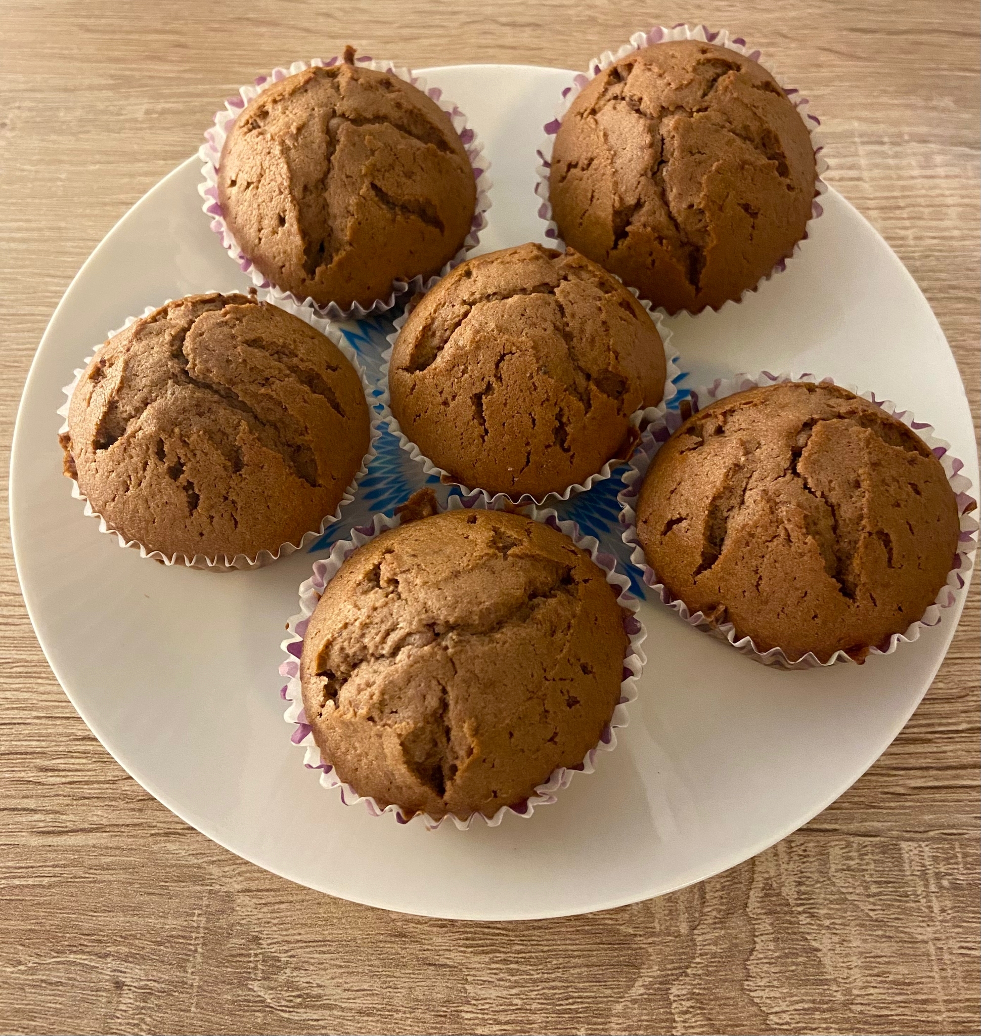 Magdalenas de chocolate