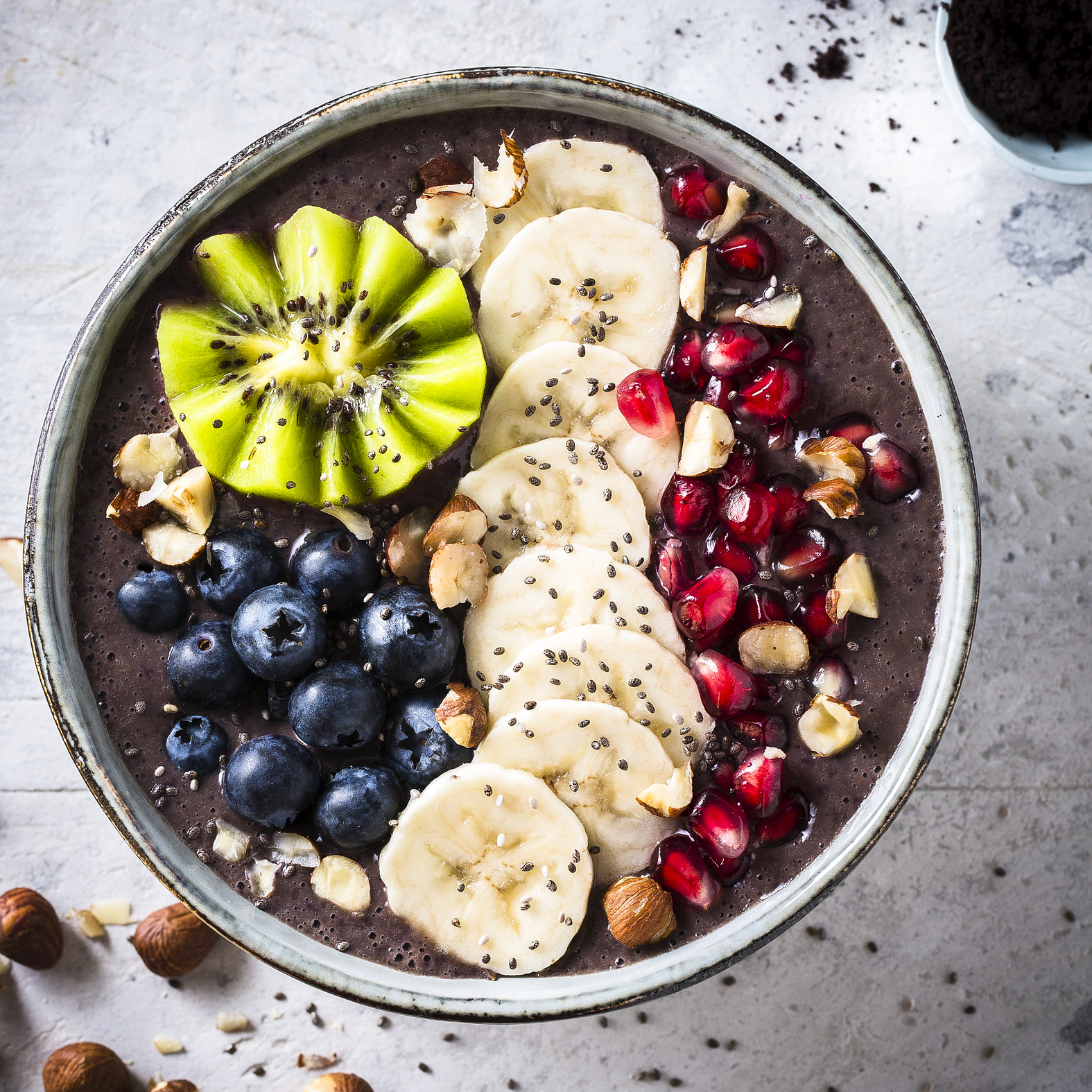 Smoothie bowl energizzante all’açai