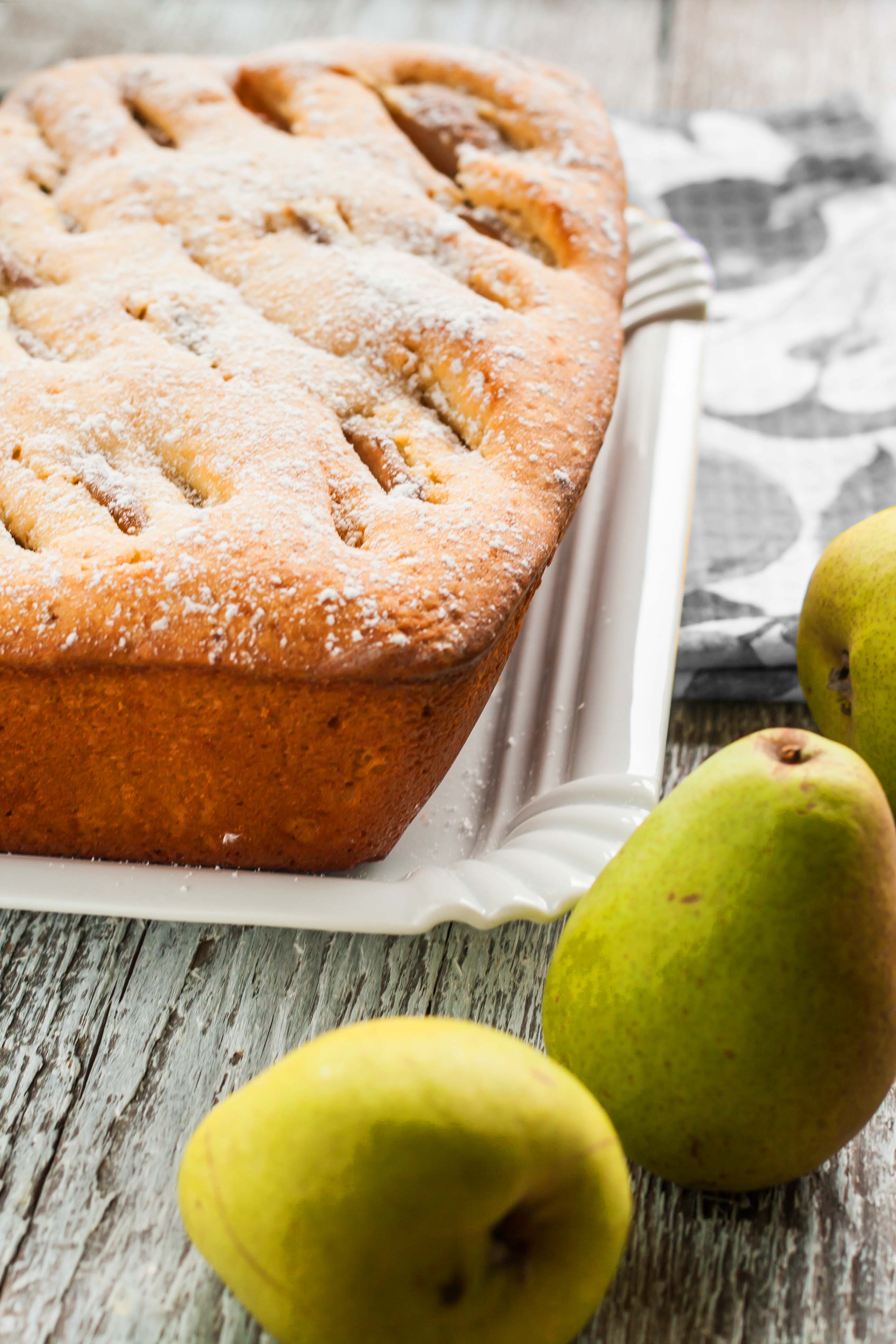 Perencake met frangipane