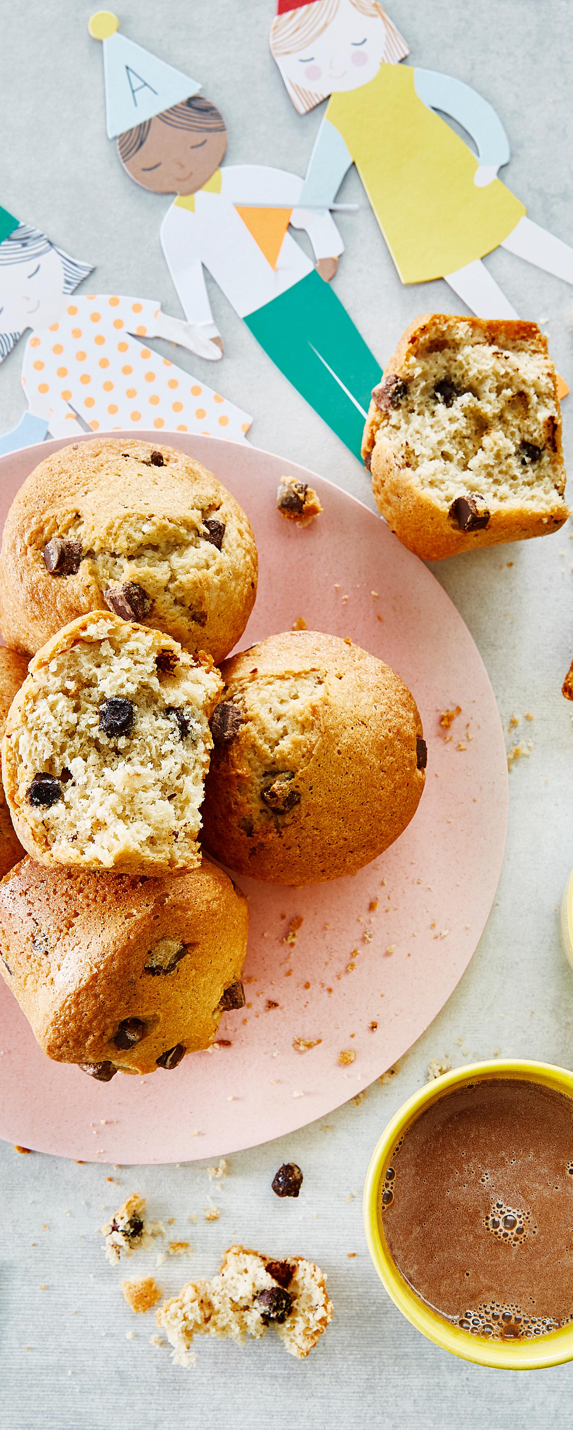 Muffins mit Schokostückchen