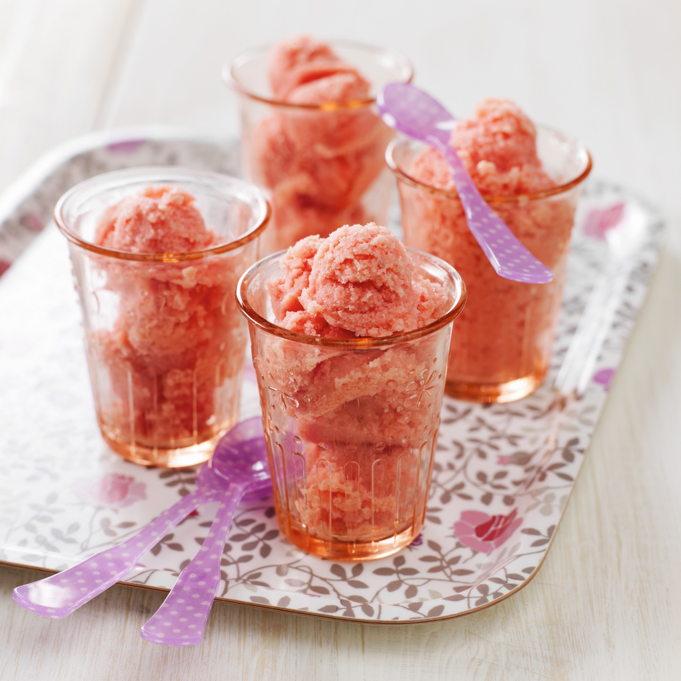 Granita di yogurt e anguria