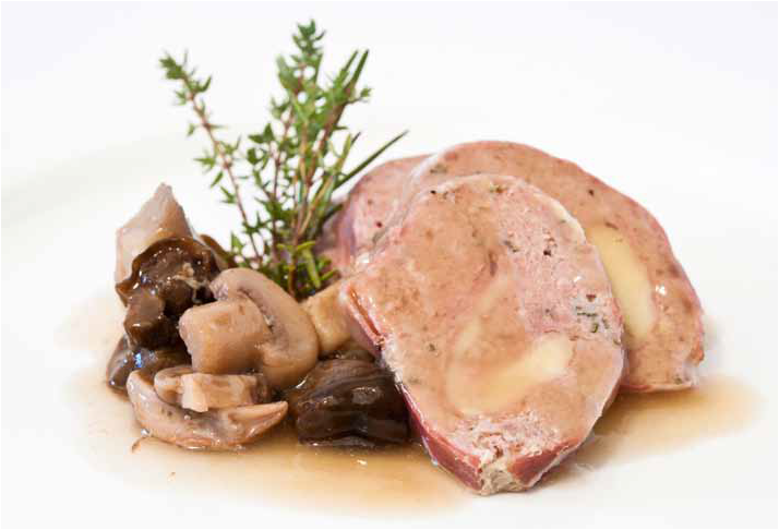 Polpettone di carne ai funghi