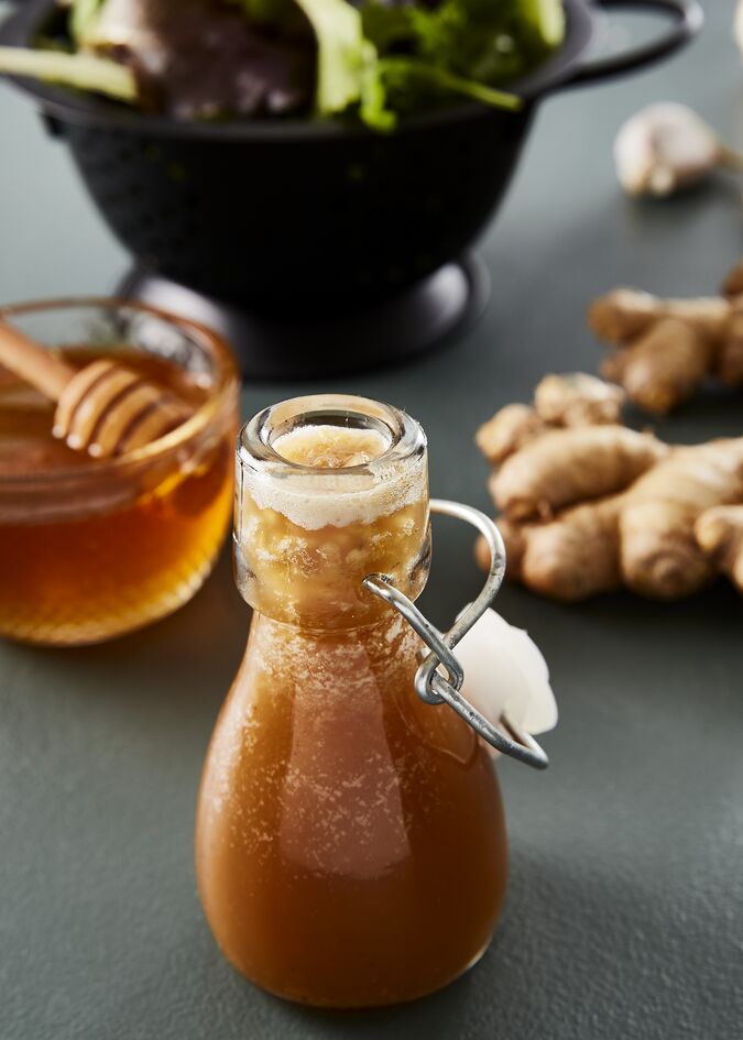 Pikante honingvinaigrette