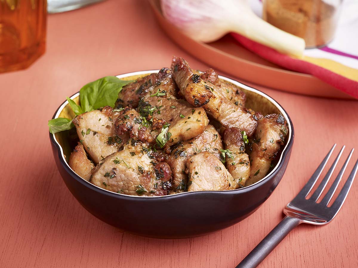 Schweinekoteletts auf spanische Art