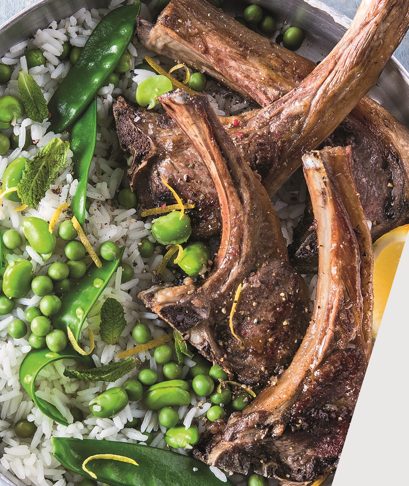 Costillas al limón