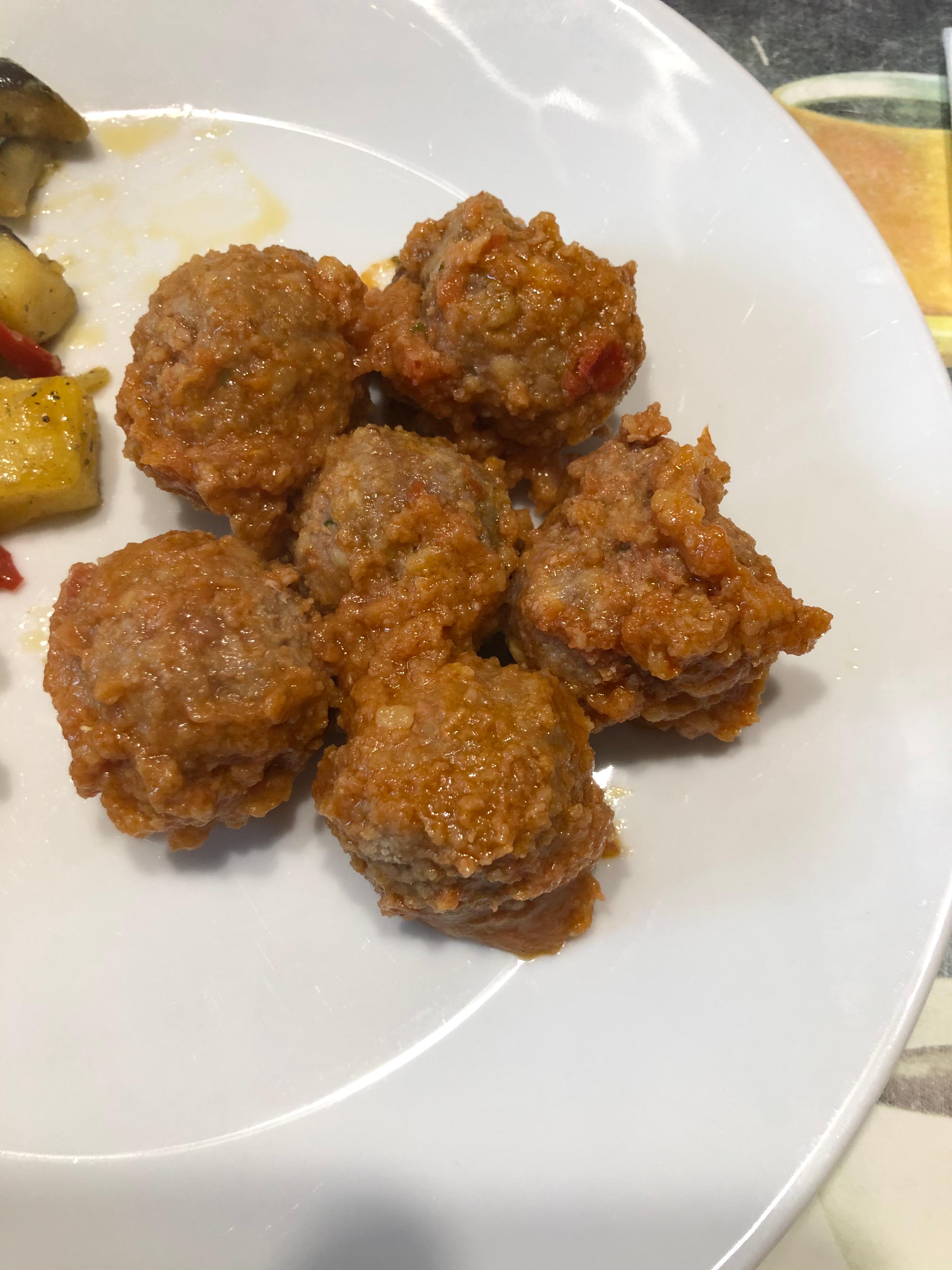 Polpette di carne al sugo