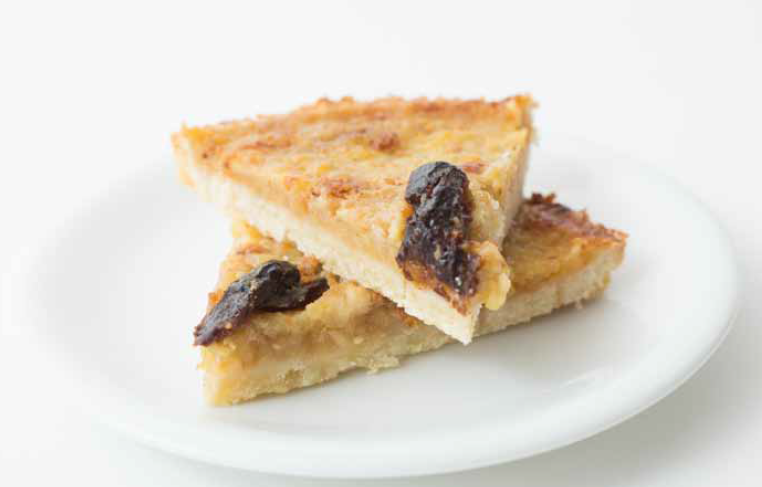 Torta glassata di mele cotte