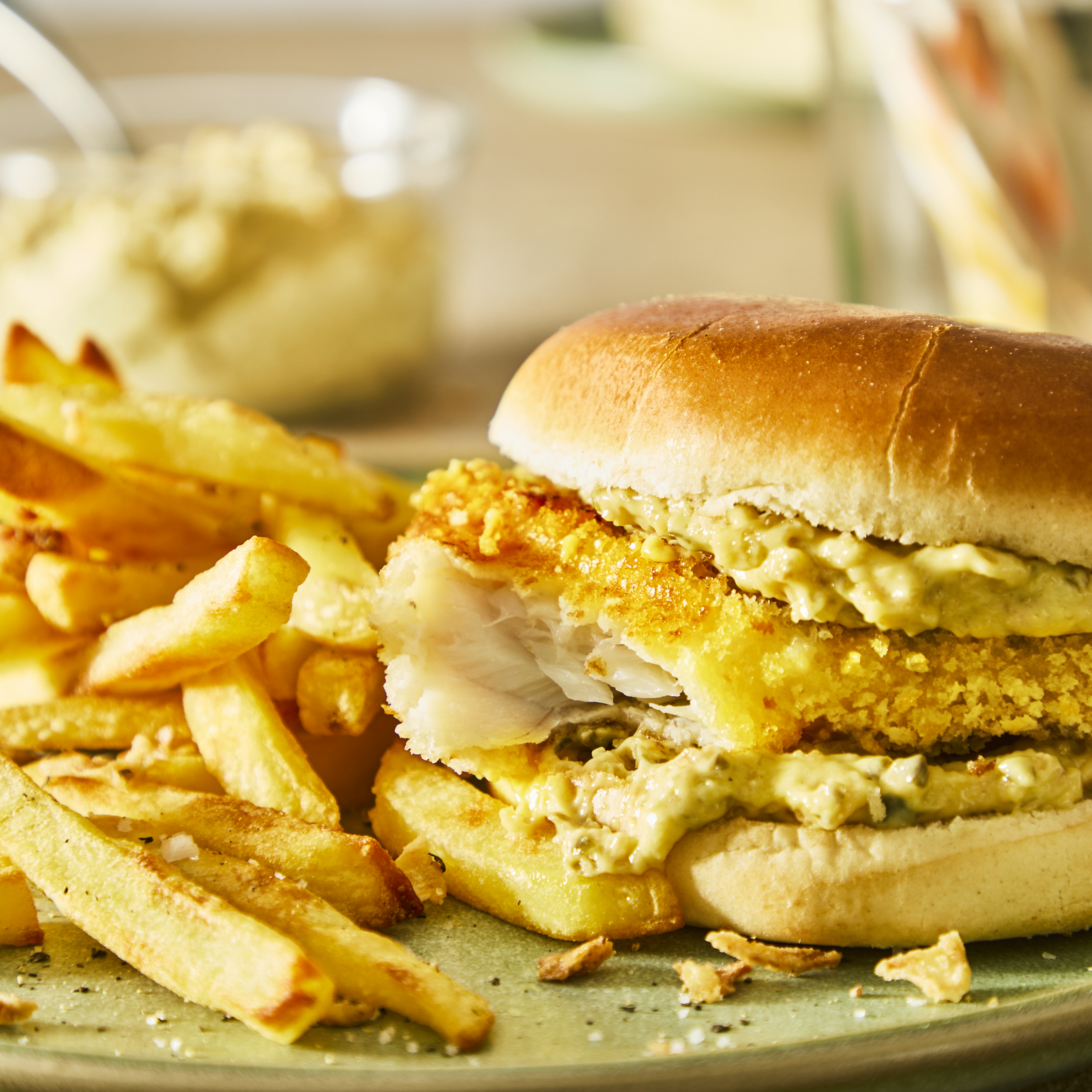 Hamburguesa estilo Filet-O-Fish