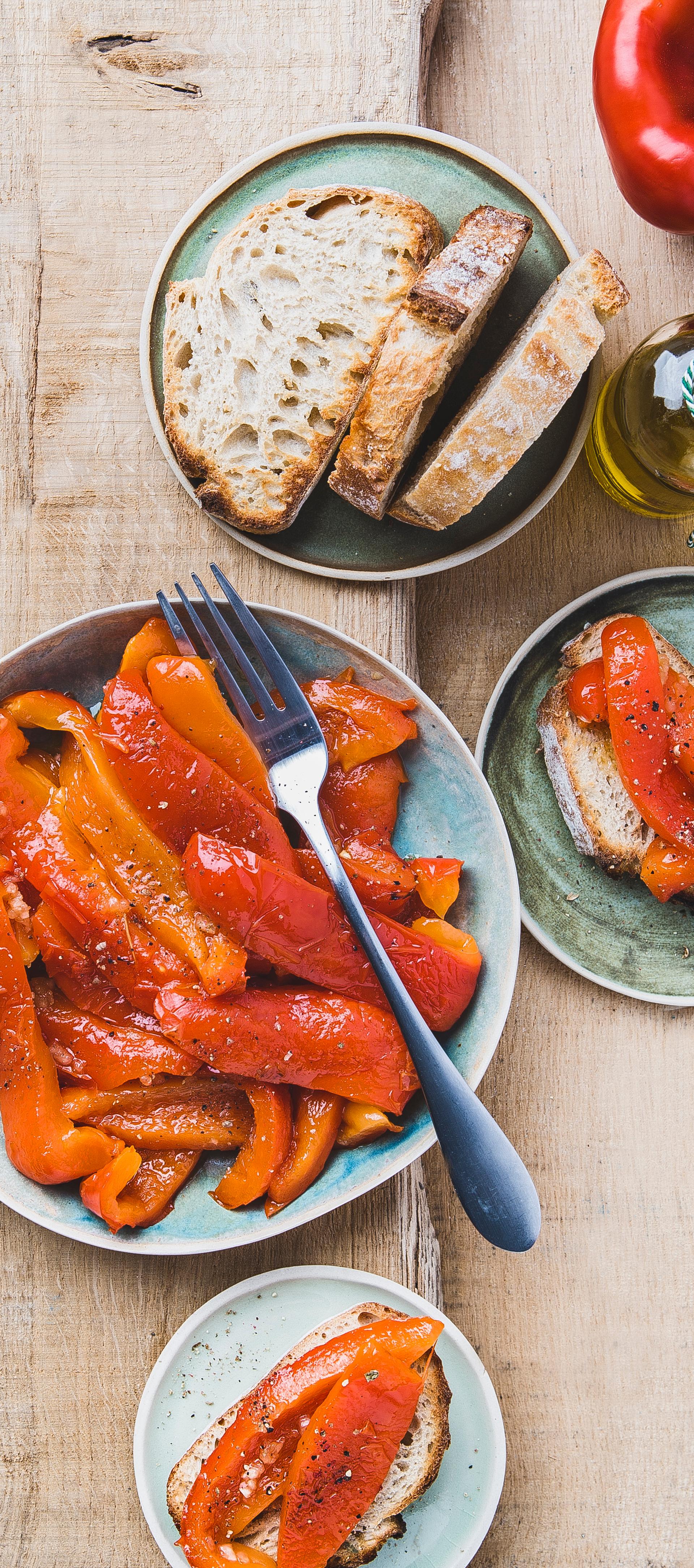 Gegrillte Paprika auf italienische Art - Rezepte Optigrill Elite | Tefal