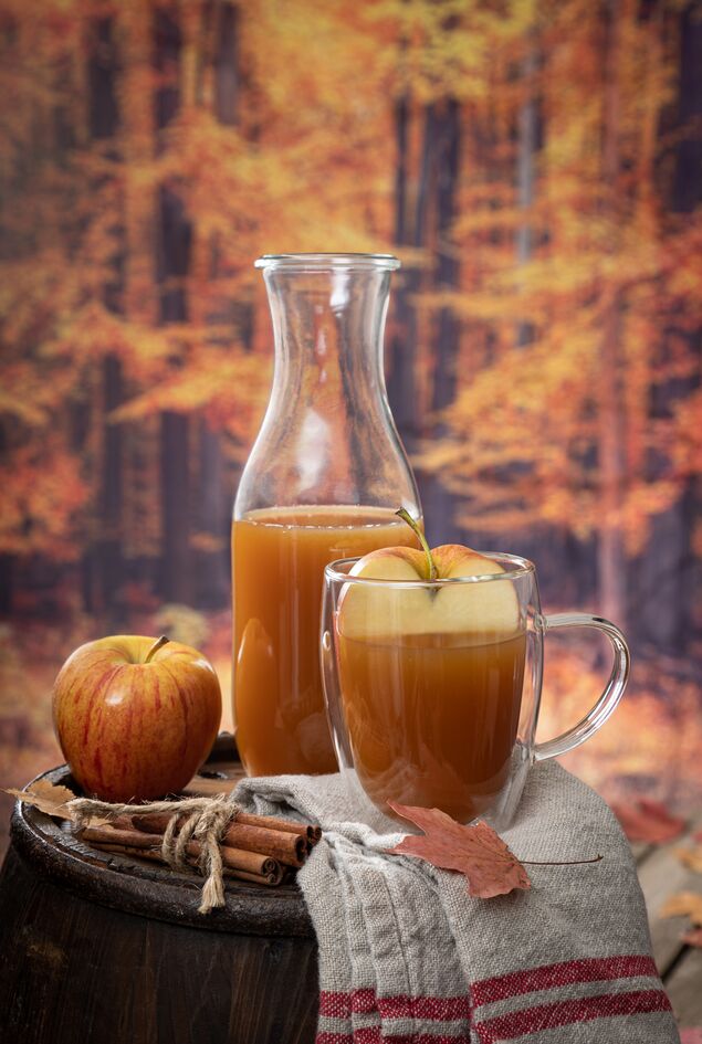 Herfst appelsap