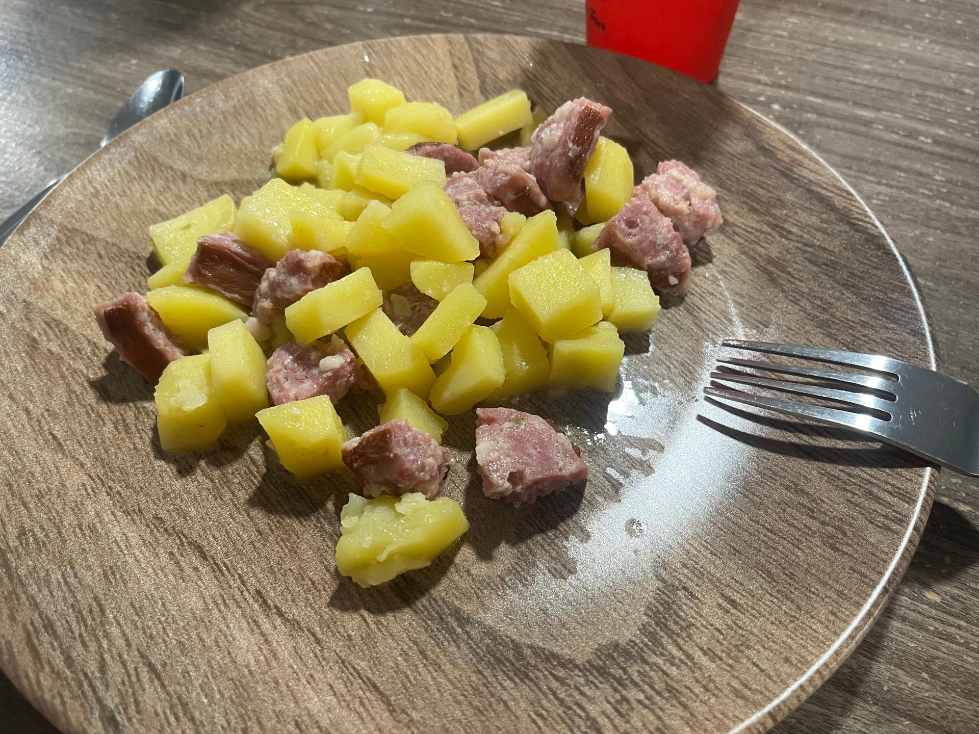 Saucisson à Cuire Pomme De Terre Cookeo