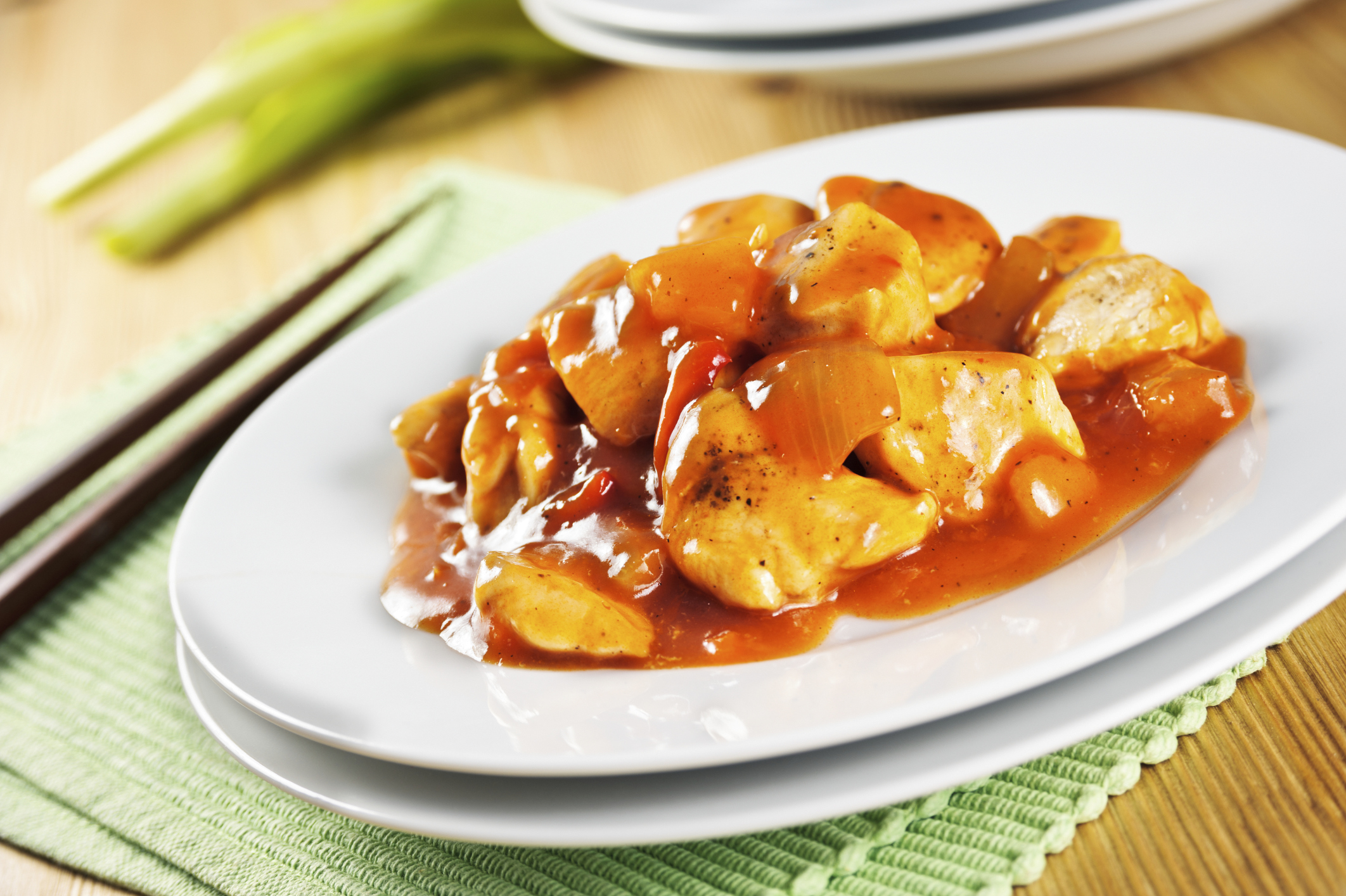Hähnchen süß-sauer
