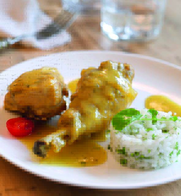 Pollo a la cerveza