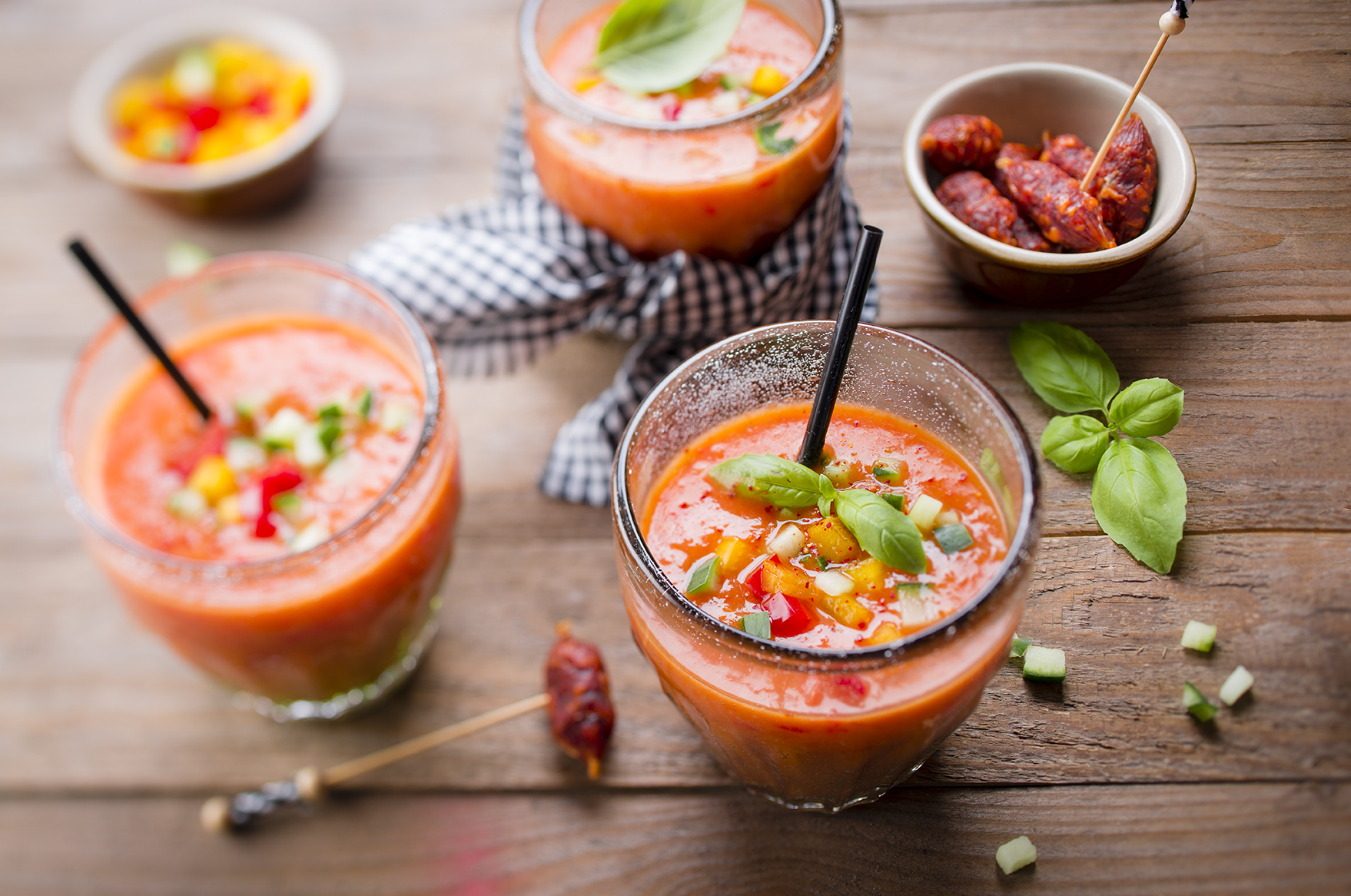 Gazpacho caldo o freddo