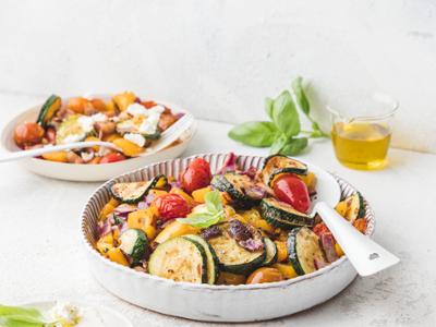 Verduras al estilo mediterráneo