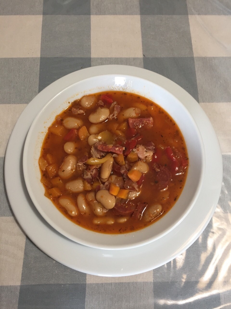 ZUPPA DI FAGIOLI DELLE ASTURIE CON CHORIZO
