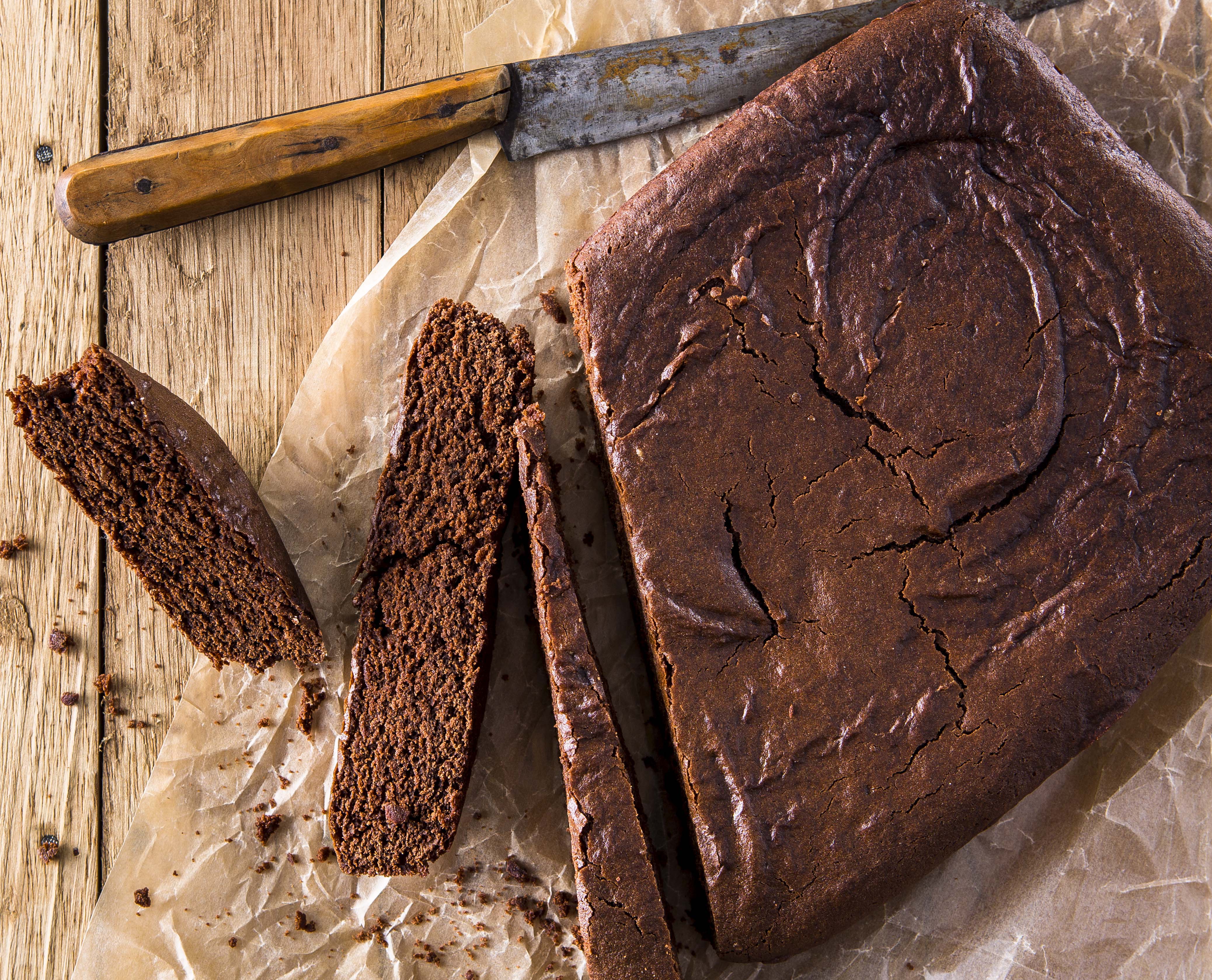Zachte vegan chocoladecake