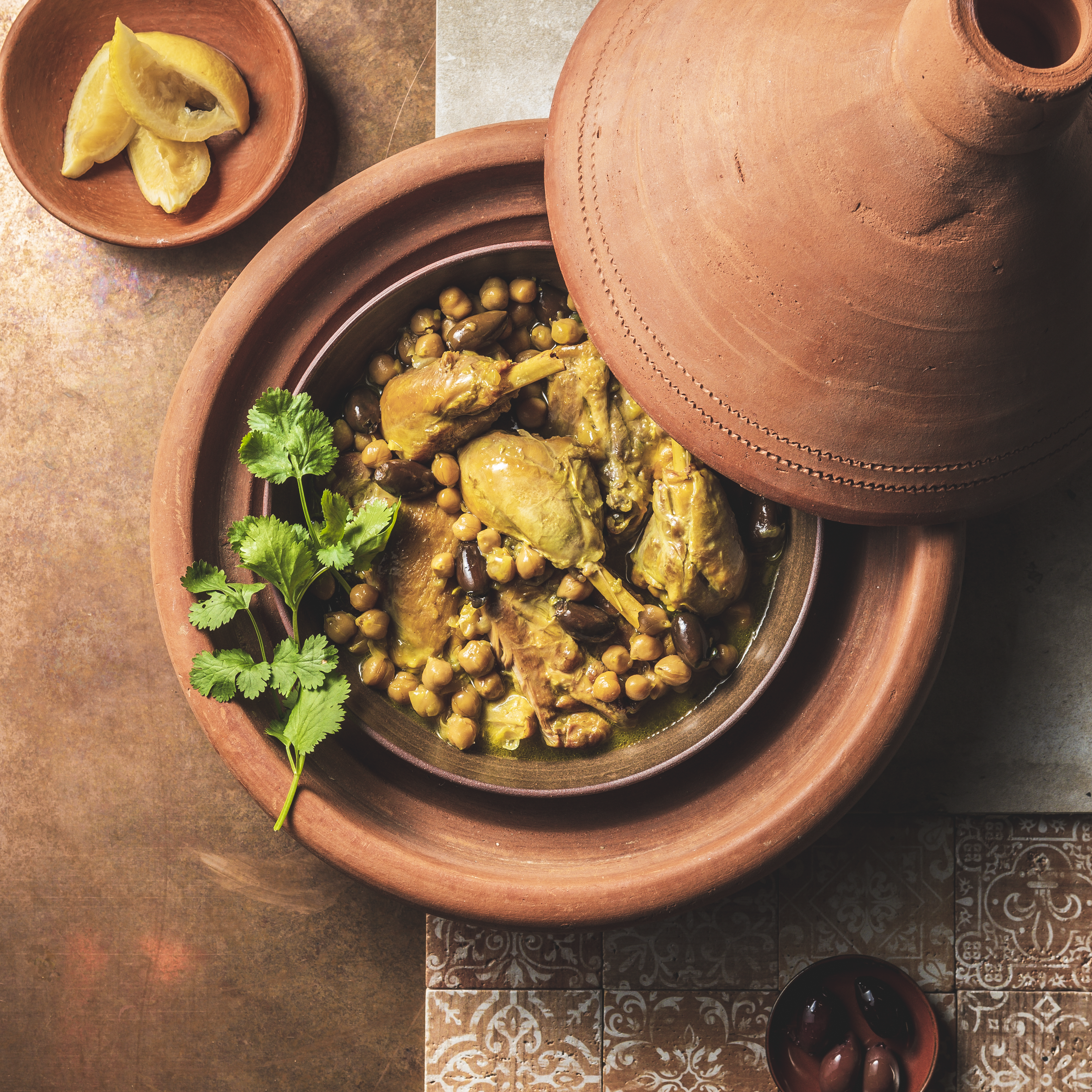 Tagine de pollo marroquí
