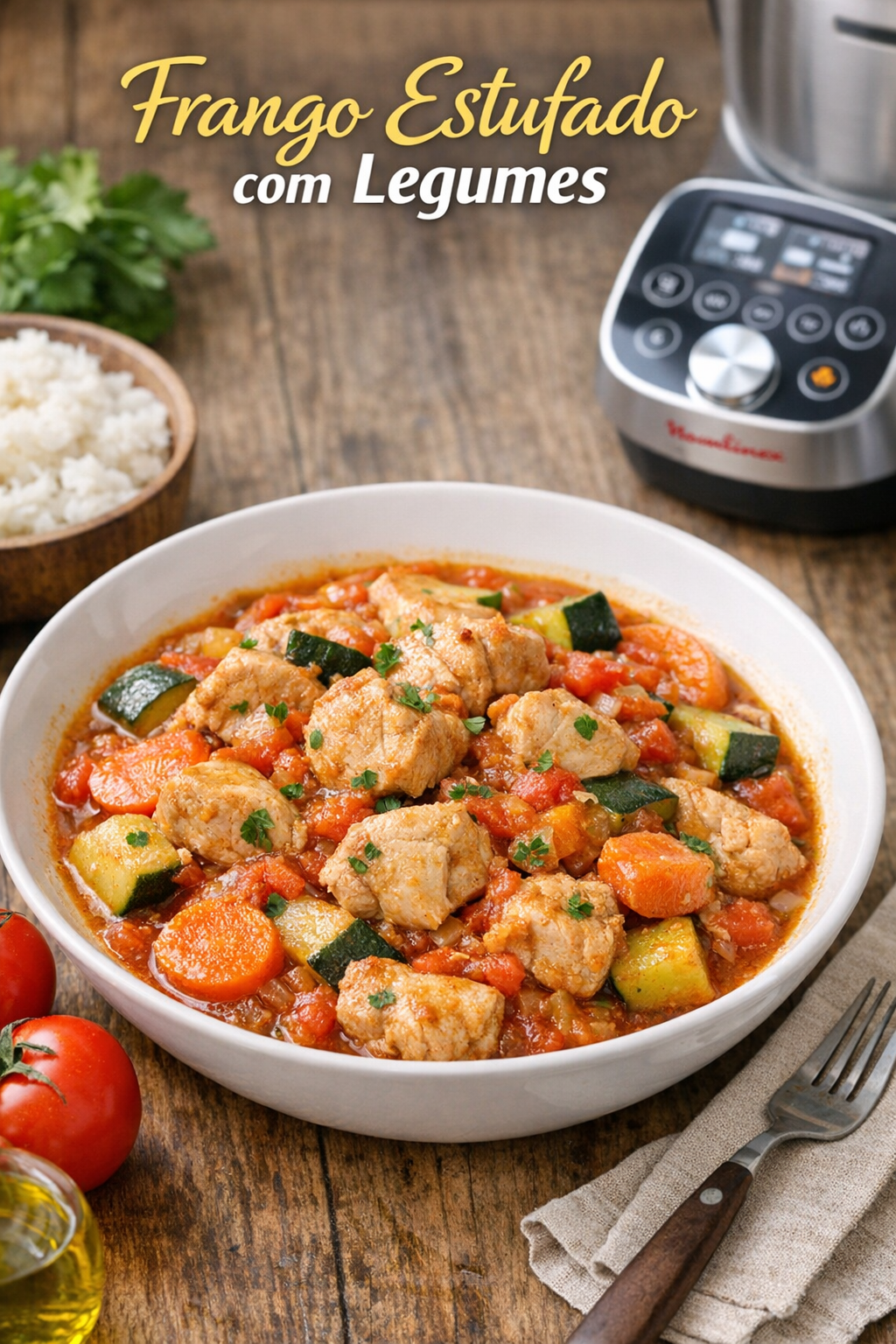 Frango Estufado com Legumes