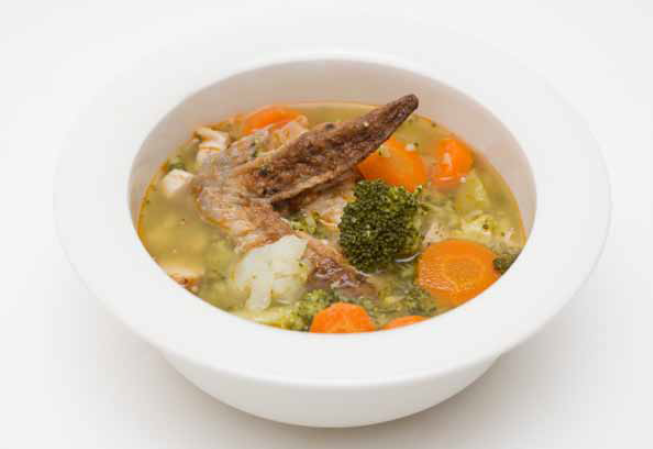 Minestra di verdure di pollo