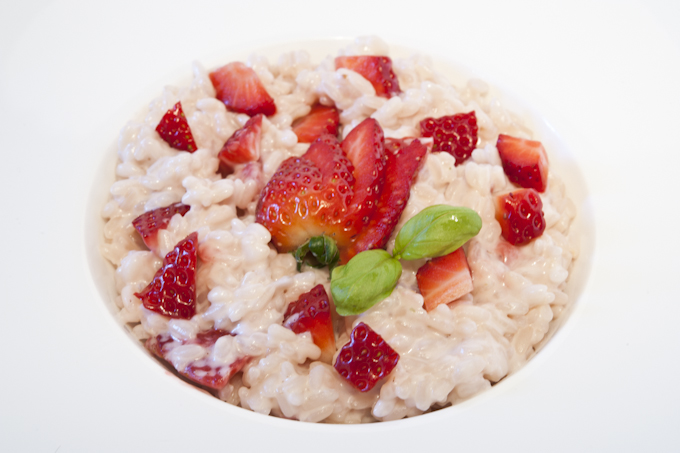 Risotto alle fragole