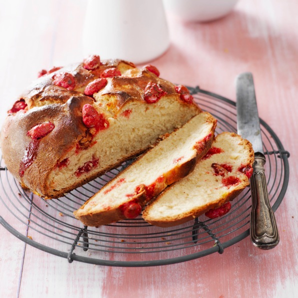 Brioche com amêndoas