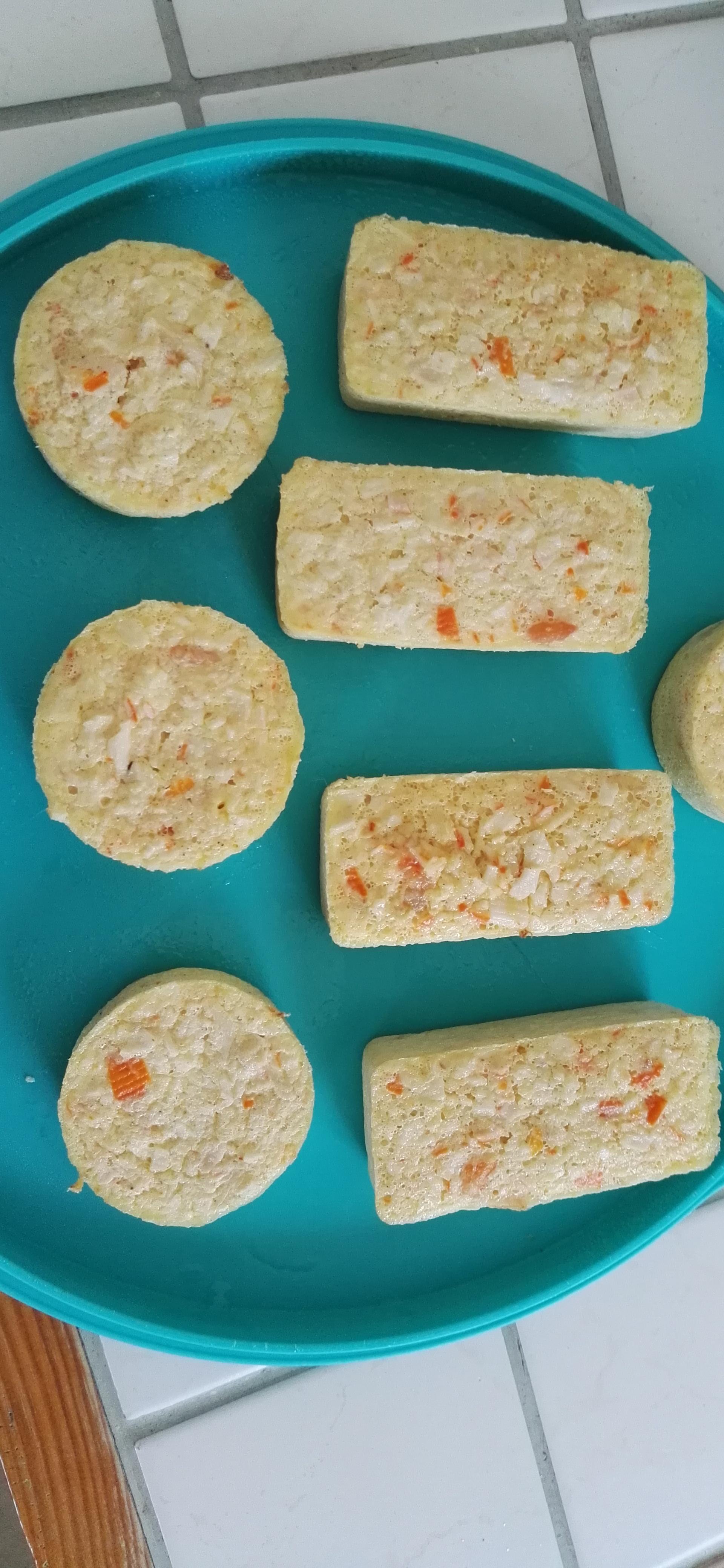 Flan de surimi aux crevettes