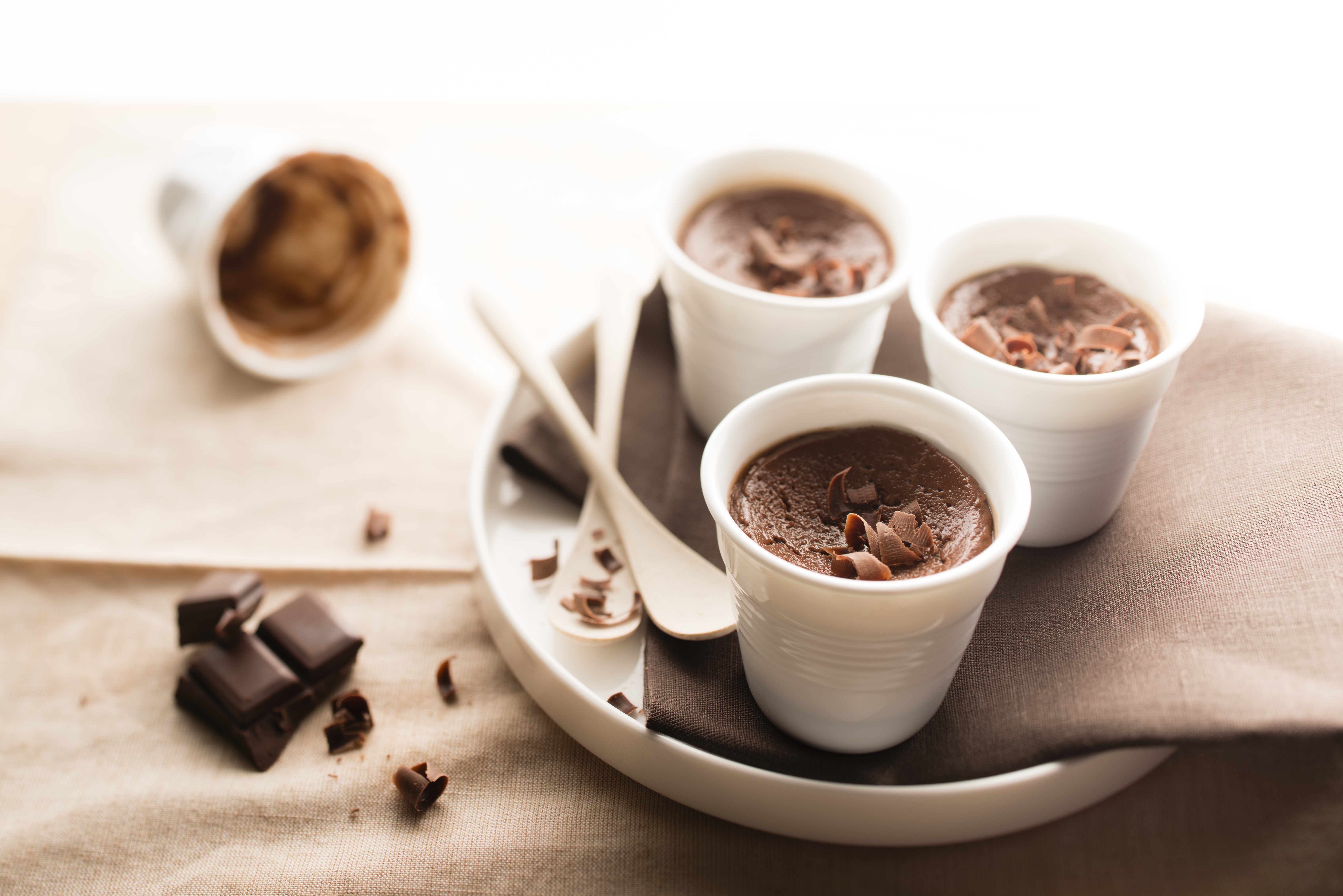 Creme de chocolate light