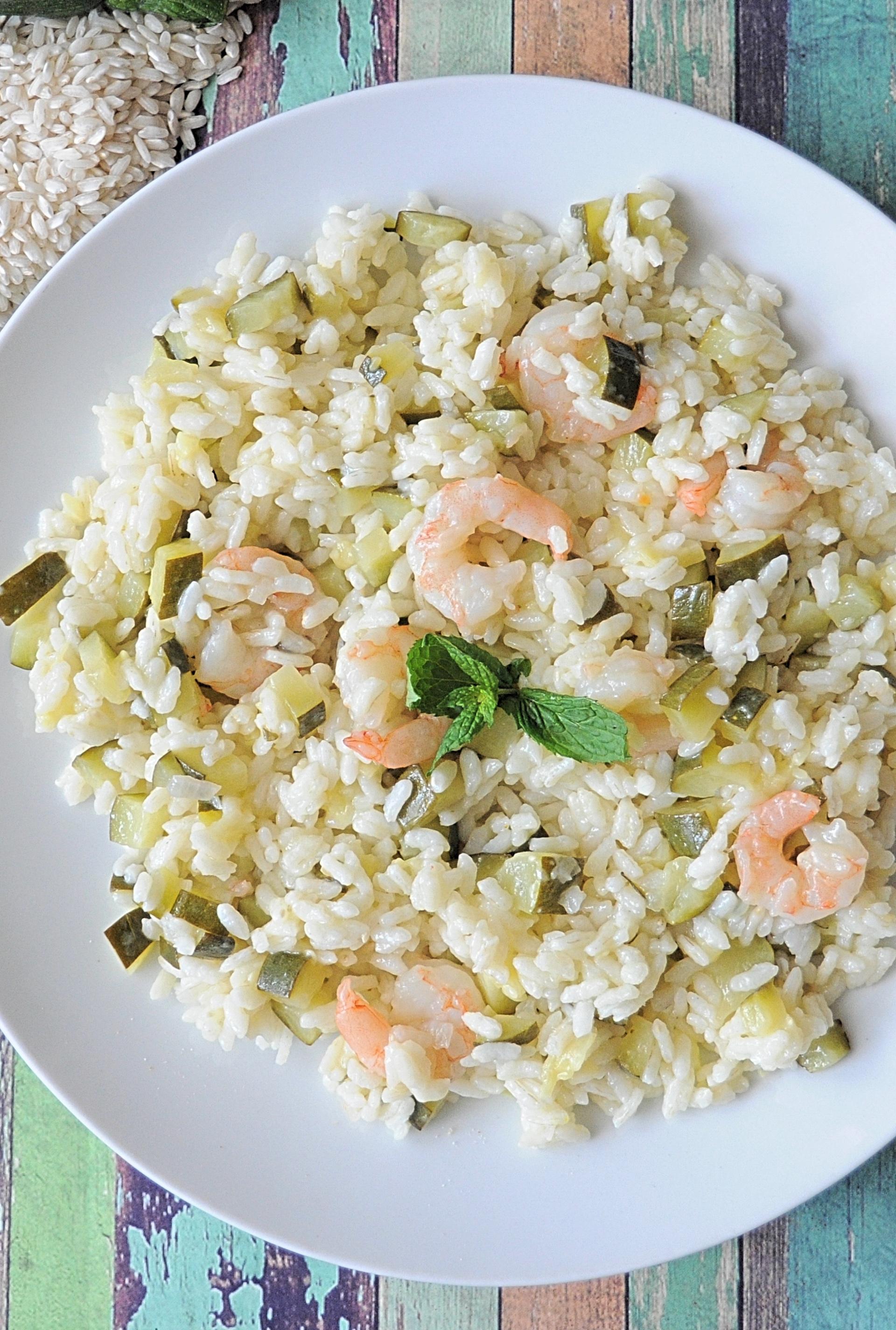 Risotto gamberi e zucchine - Ricette Cookeo | Moulinex