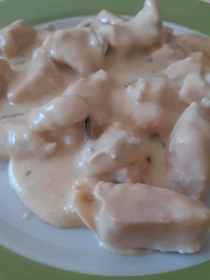 Pollo al gorgonzola