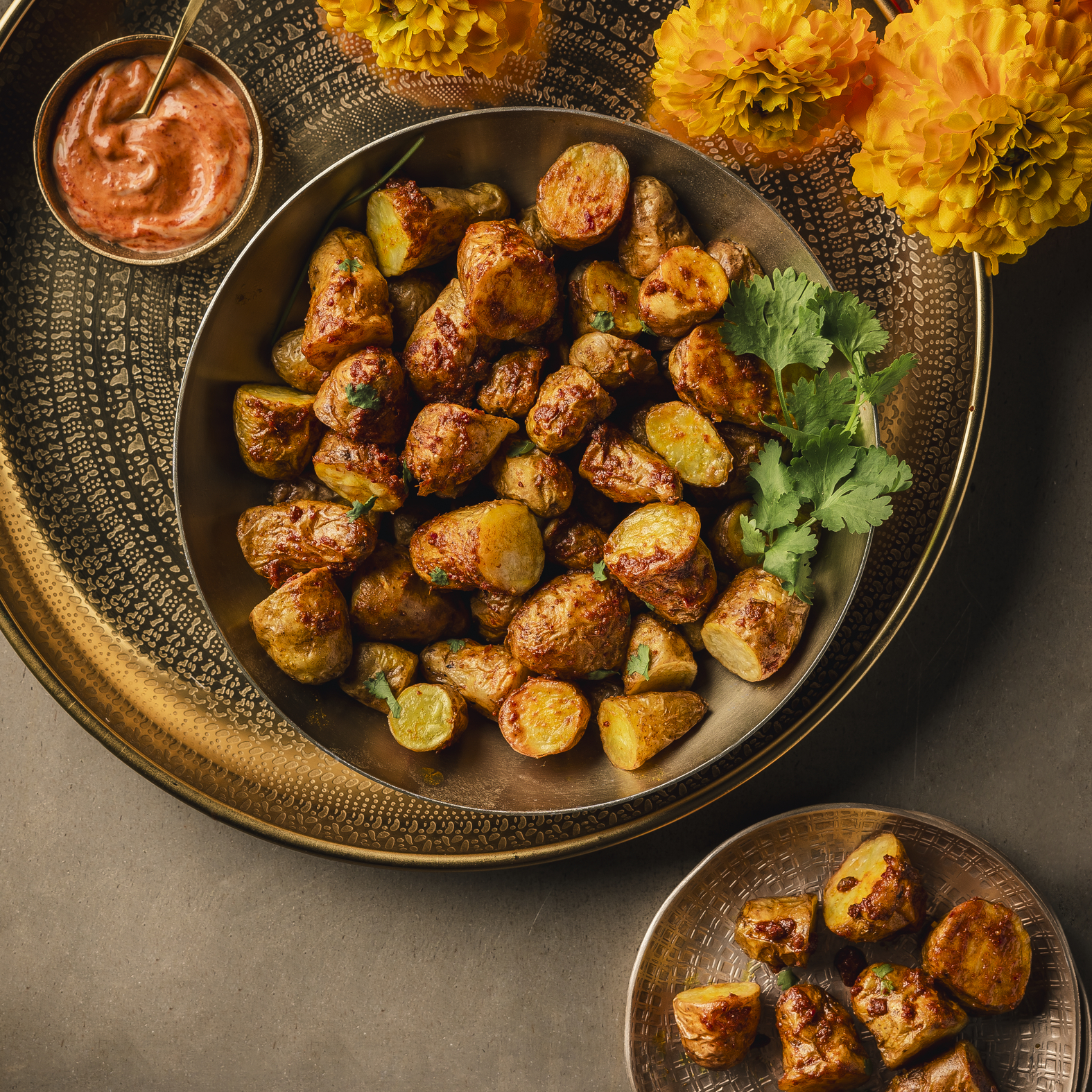 Patatas al estilo indio
