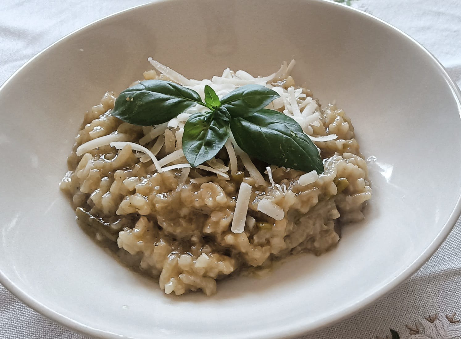 RISOTTO DE BOLETUS Y ESPÁRRAGOS