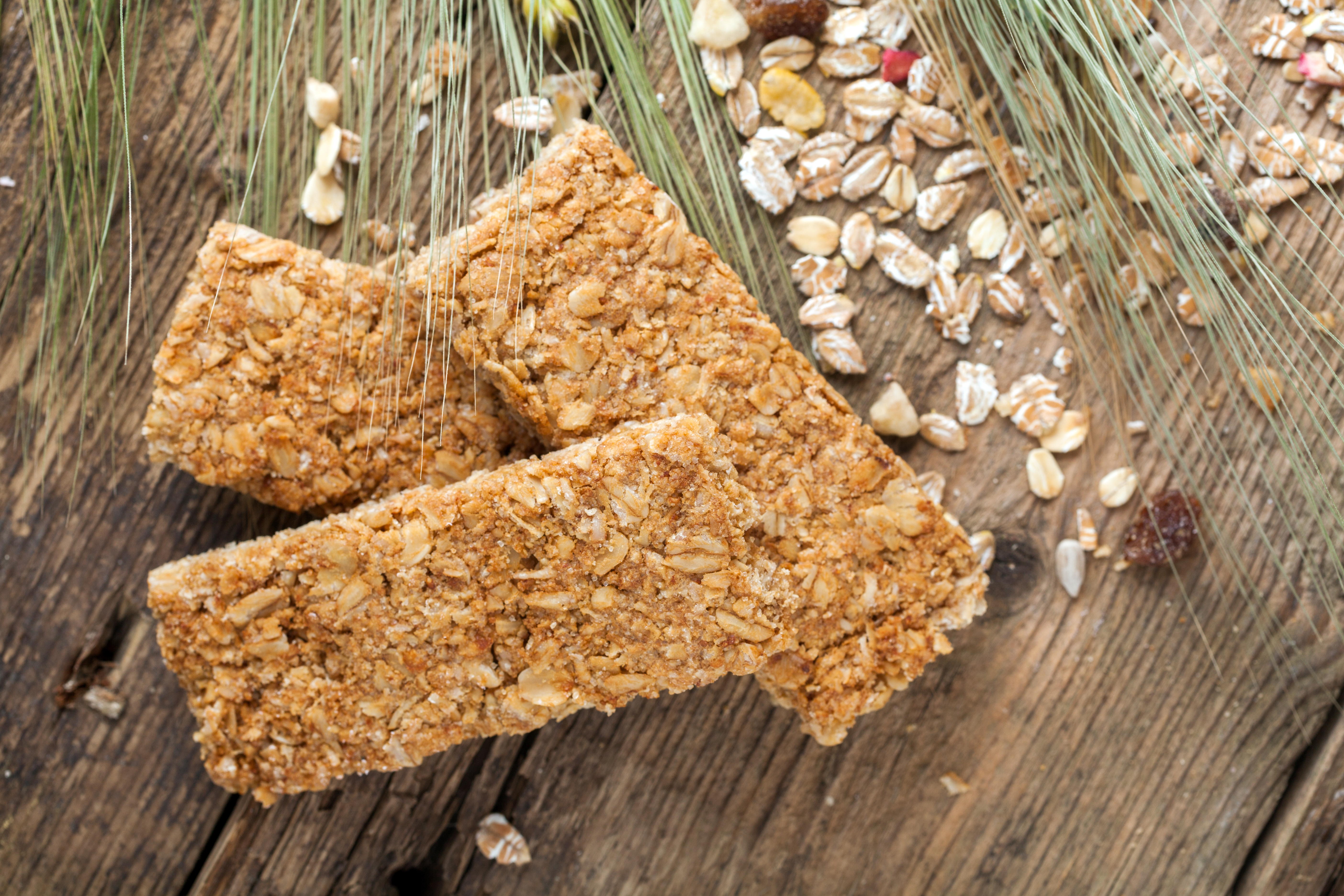 Barras de avena