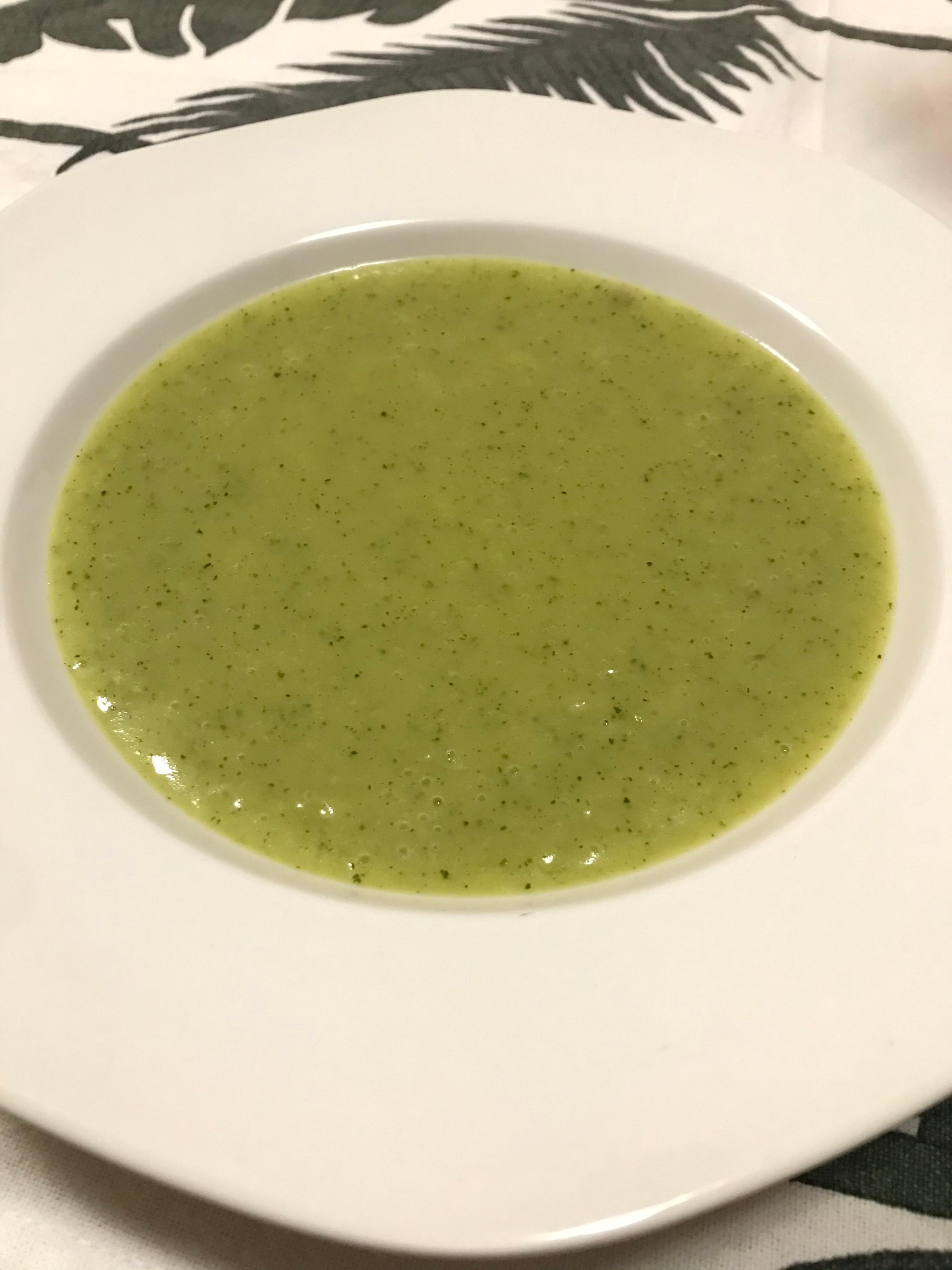 Vellutata di zucchine e patate