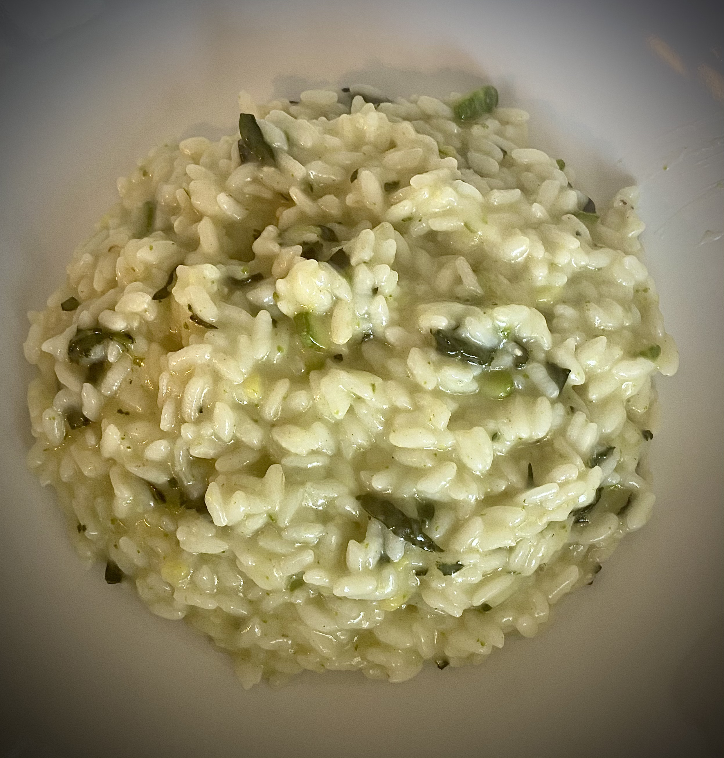 Risotto cavolo nero e zucchine