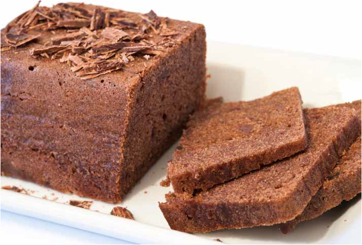 Plumcake di cioccolato al vapore