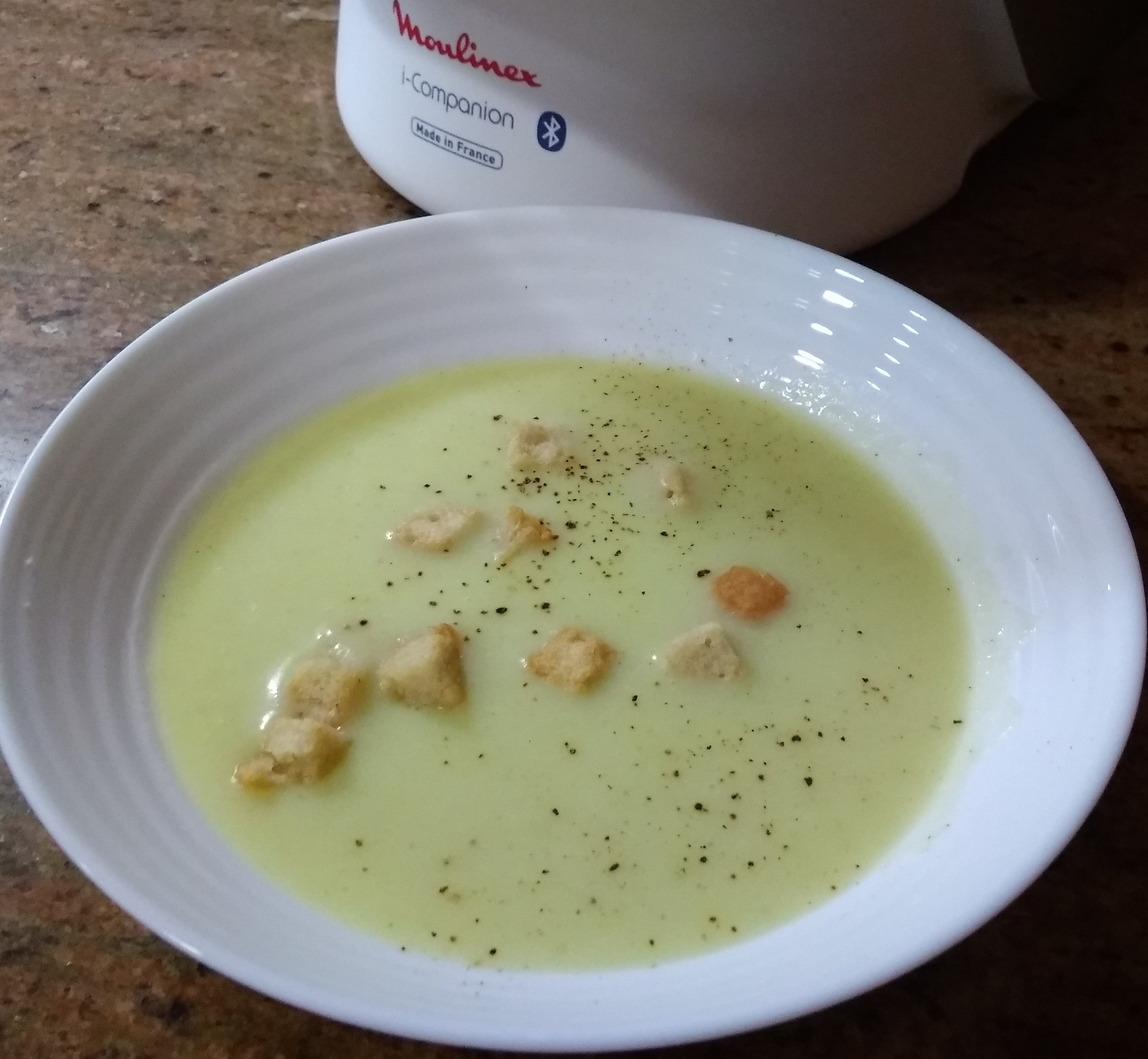 Crema de calabacin