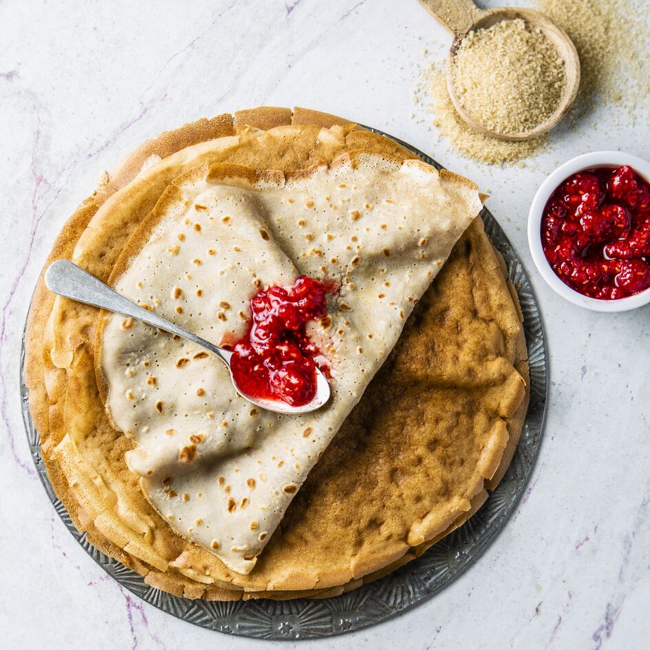 Tortitas de trigo sarraceno sin lactosa
