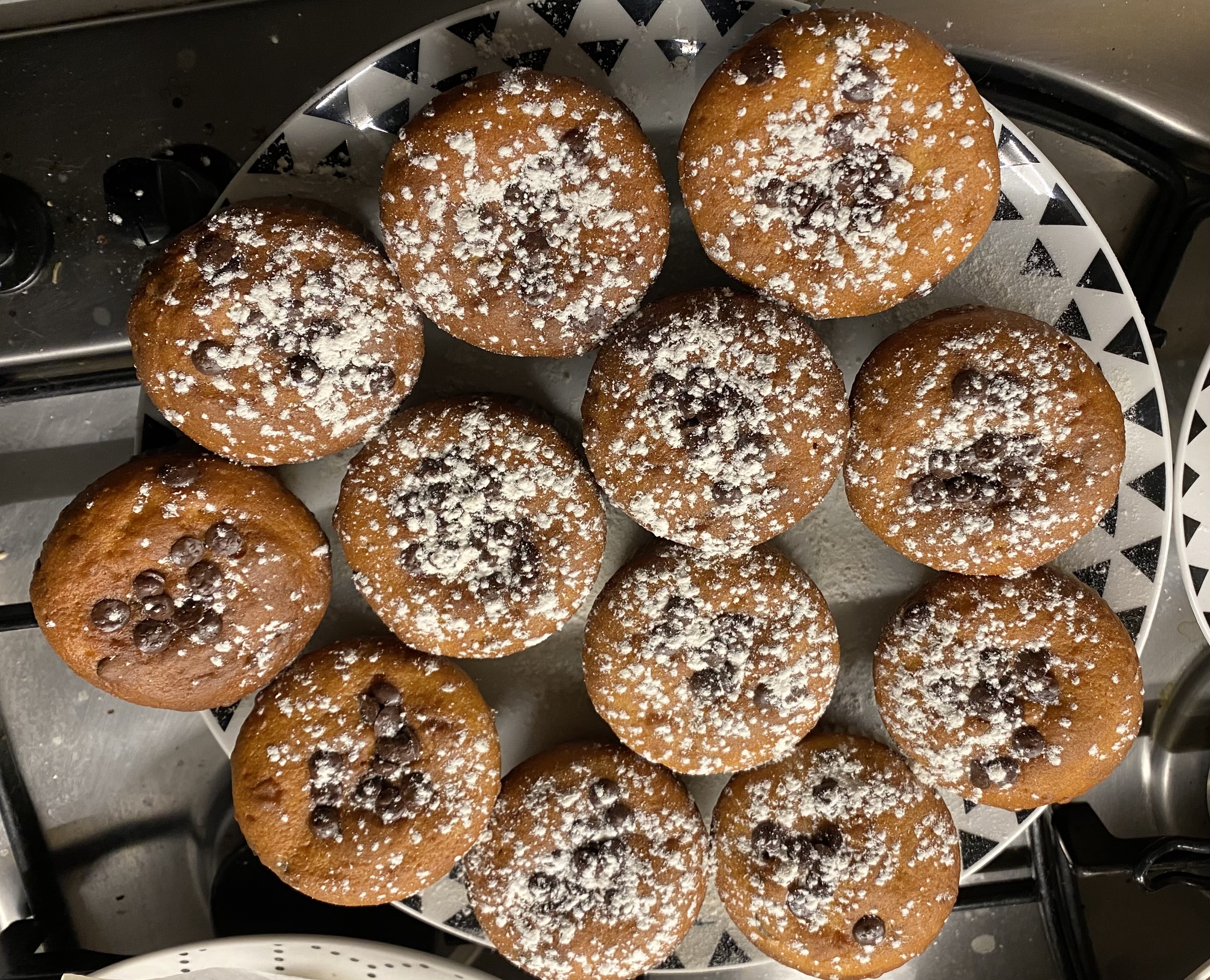 Muffin allo Yogurth con gocce di cioccolato