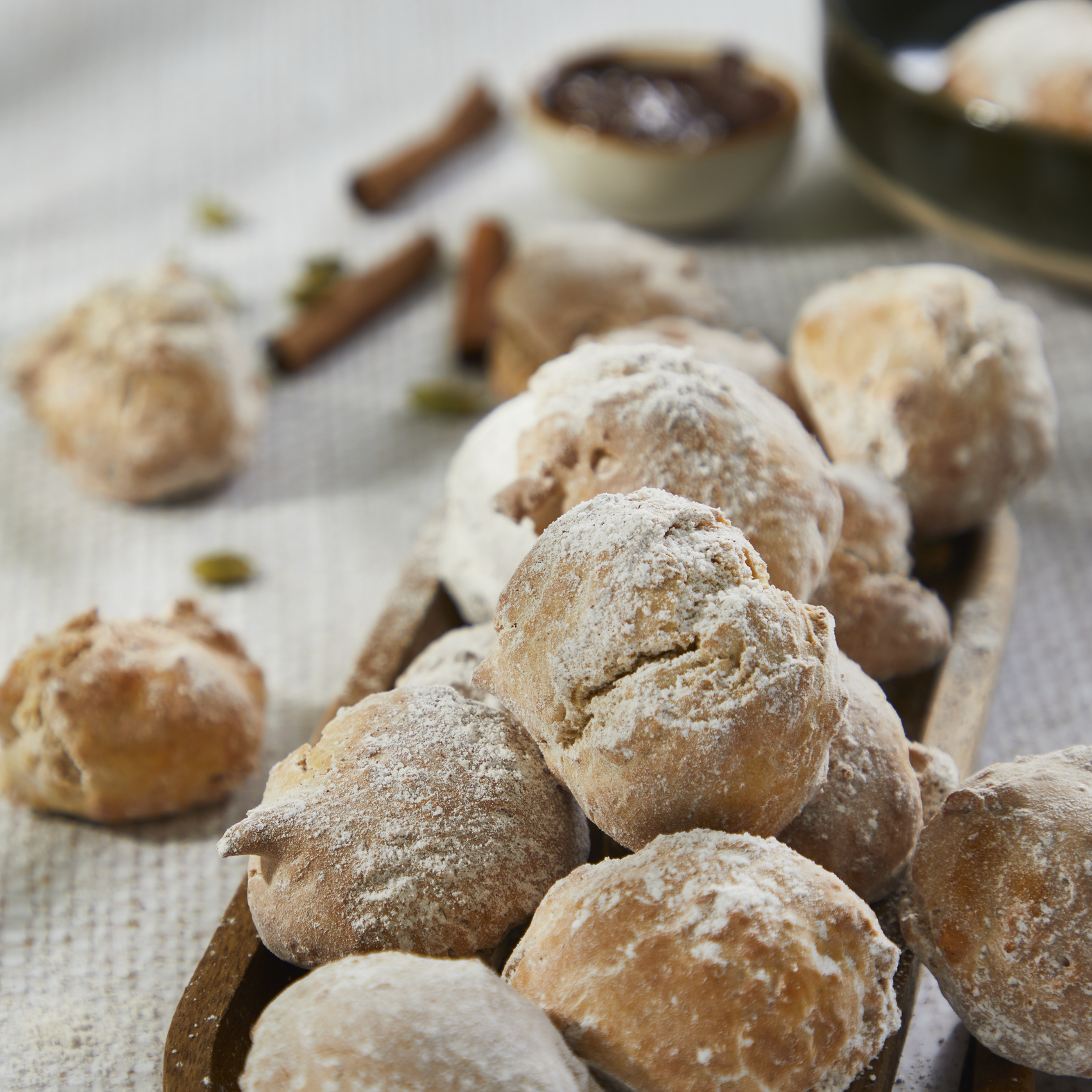 Bolinho de Chuva (rosquilla brasileña)