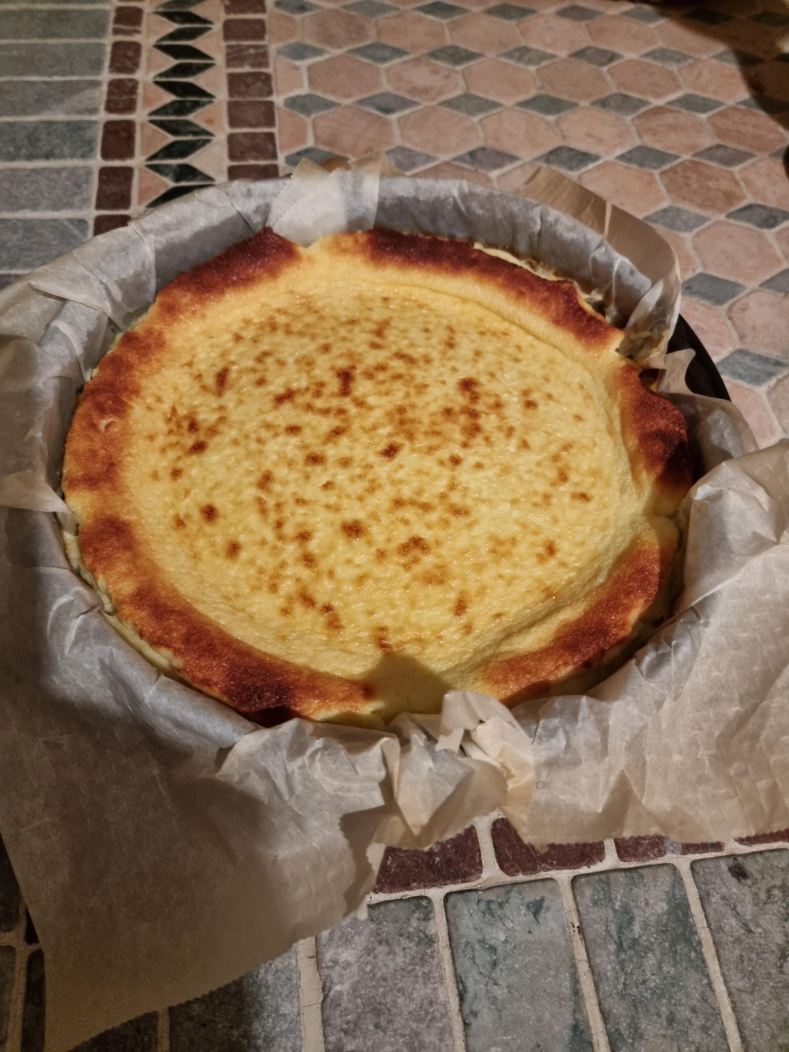 Tarta de Queso estilo la viña