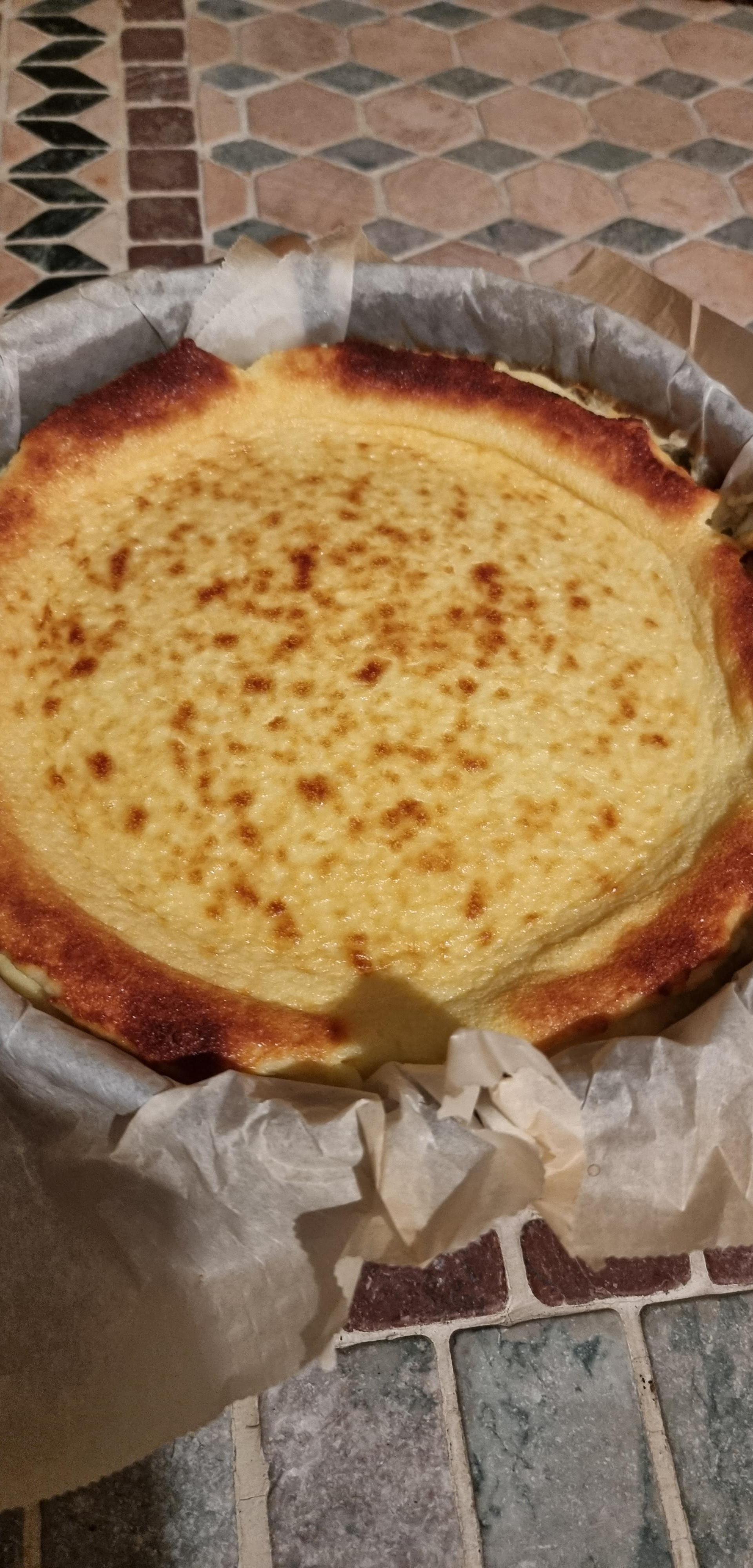 Tarta de Queso estilo la viña - Receta Companion Connect XL | Moulinex
