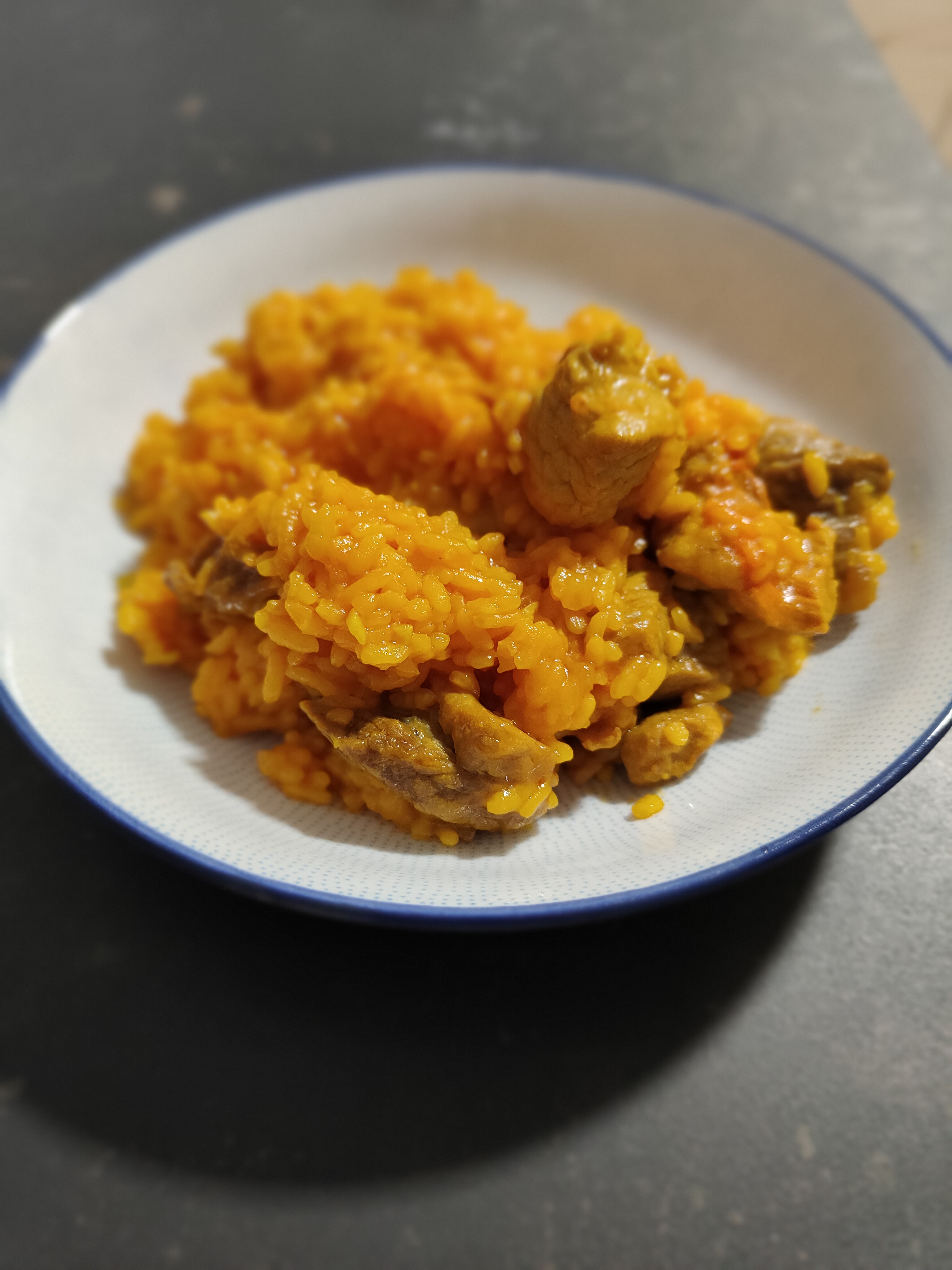 Arroz con carne