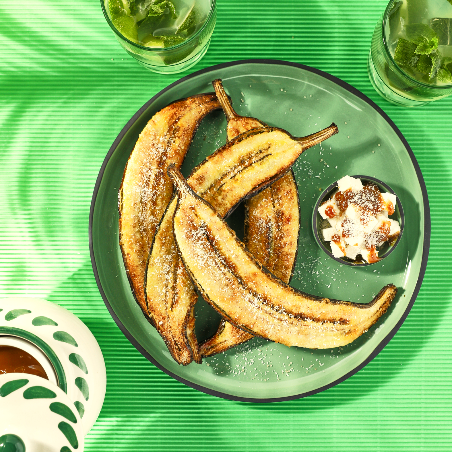 Plátanos fritos dulces (Platanos Maduros)