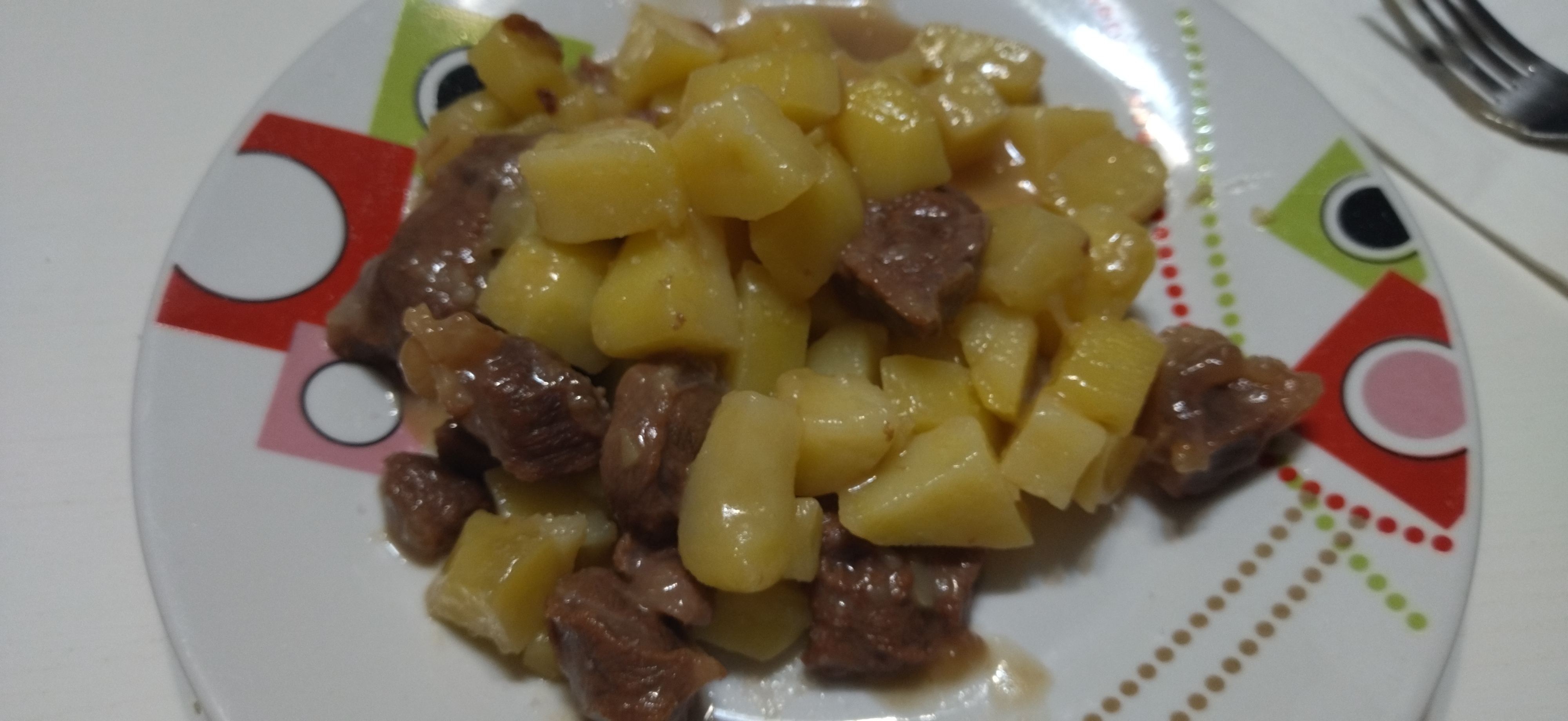 Spezzatino di Manzo e patate