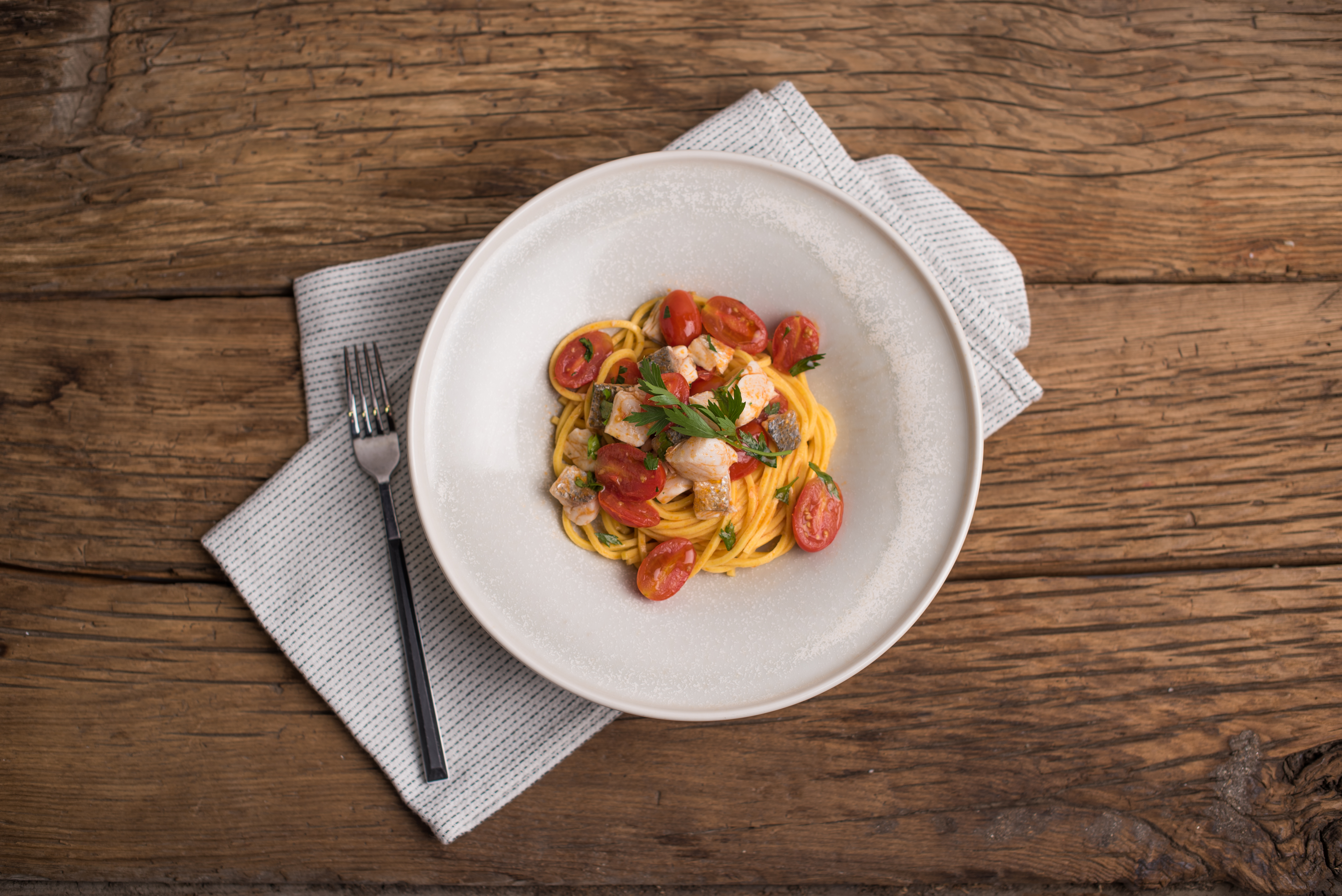 Tagliolini all'acqua pazza